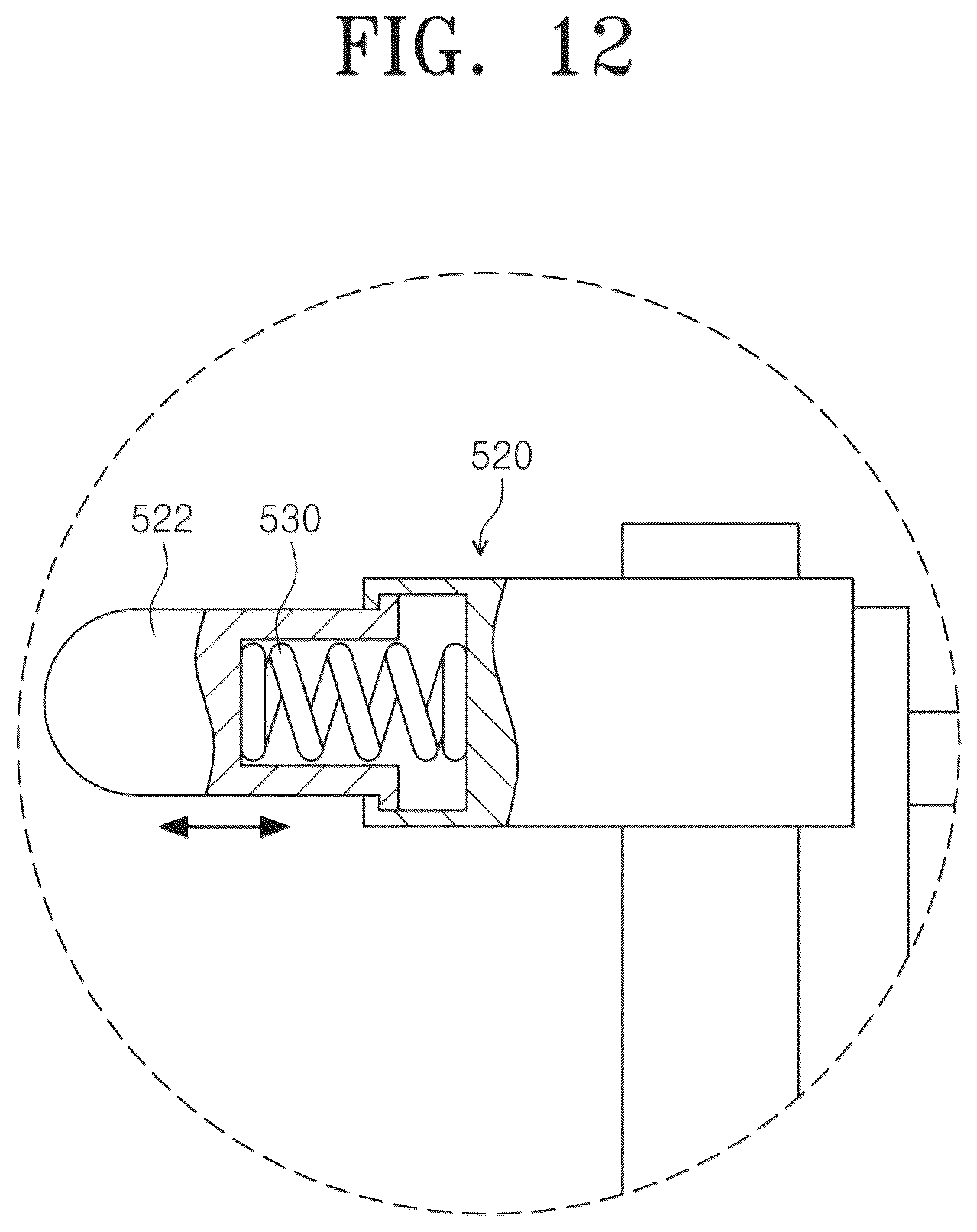 Patent US12306549 Figure 12 – Photo mask stage unit and photo mask stocker including the same