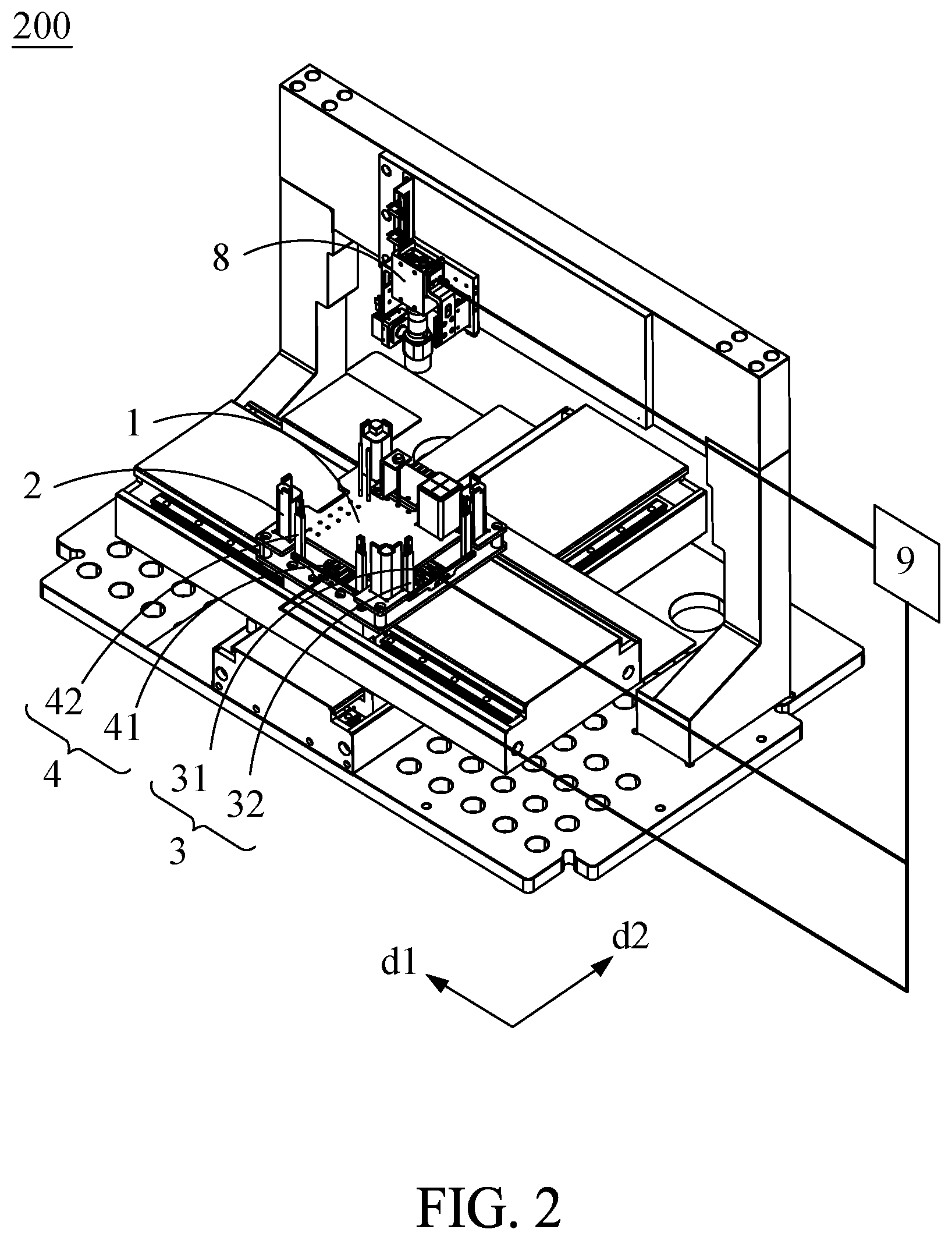 Patent US12306550 Figure 3 – Inner pod holding device conducive to reducing dust contamination and optical inspection apparatus for inner pod