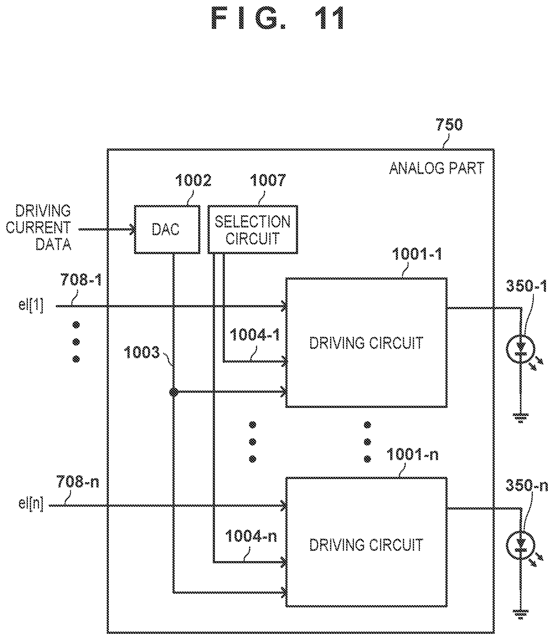 Patent US12306552 Figure 11 – Image forming apparatus for forming image using plurality of exposure heads