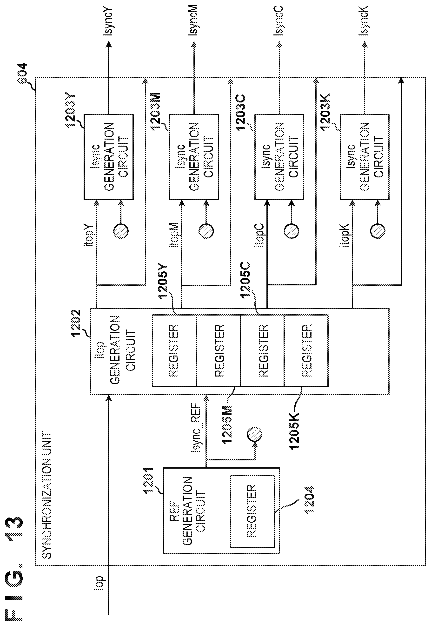 Patent US12306552 Figure 13 – Image forming apparatus for forming image using plurality of exposure heads