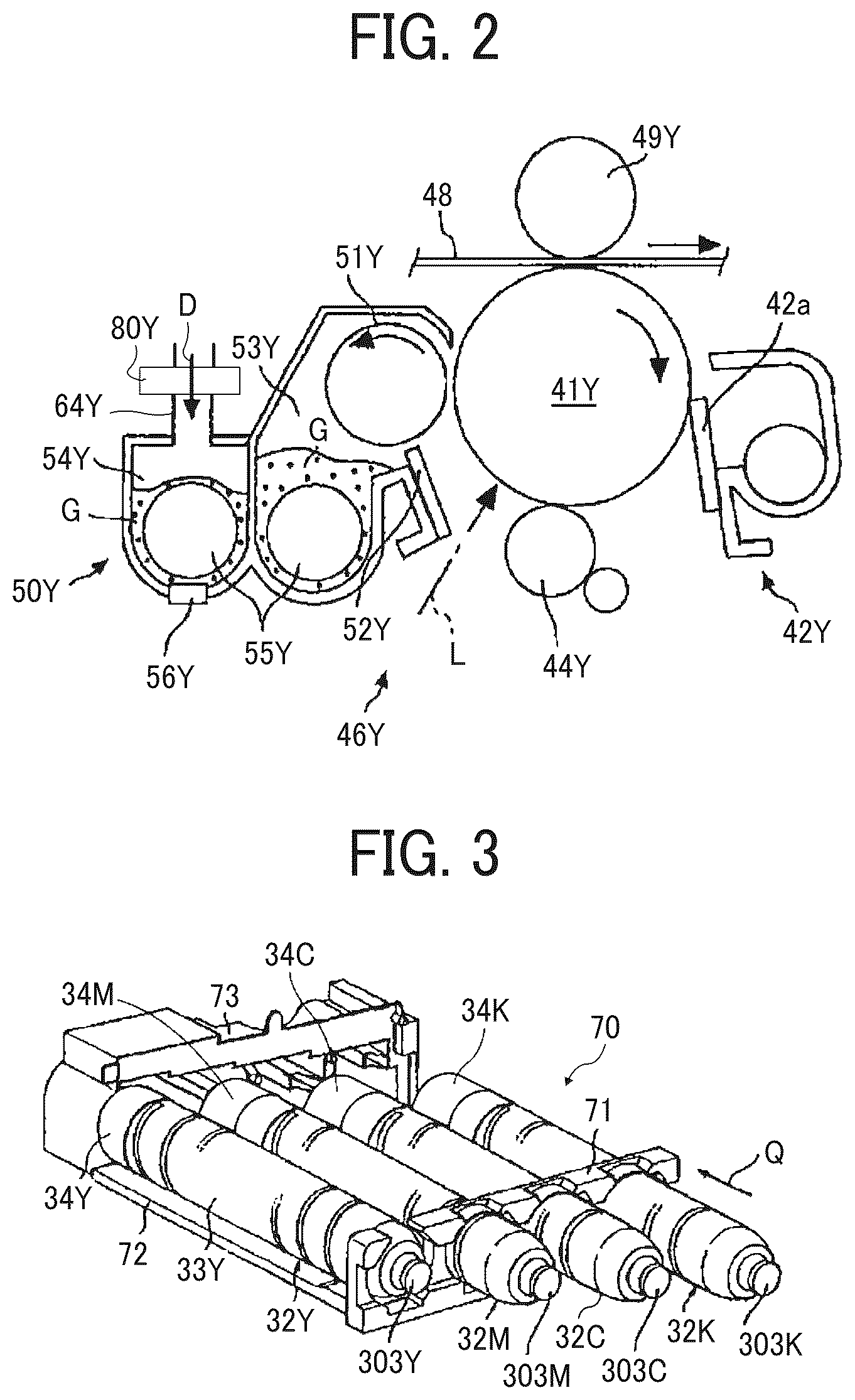 Patent US12306557 Figure 2 – Shutter mechanism, powder container, and developing device