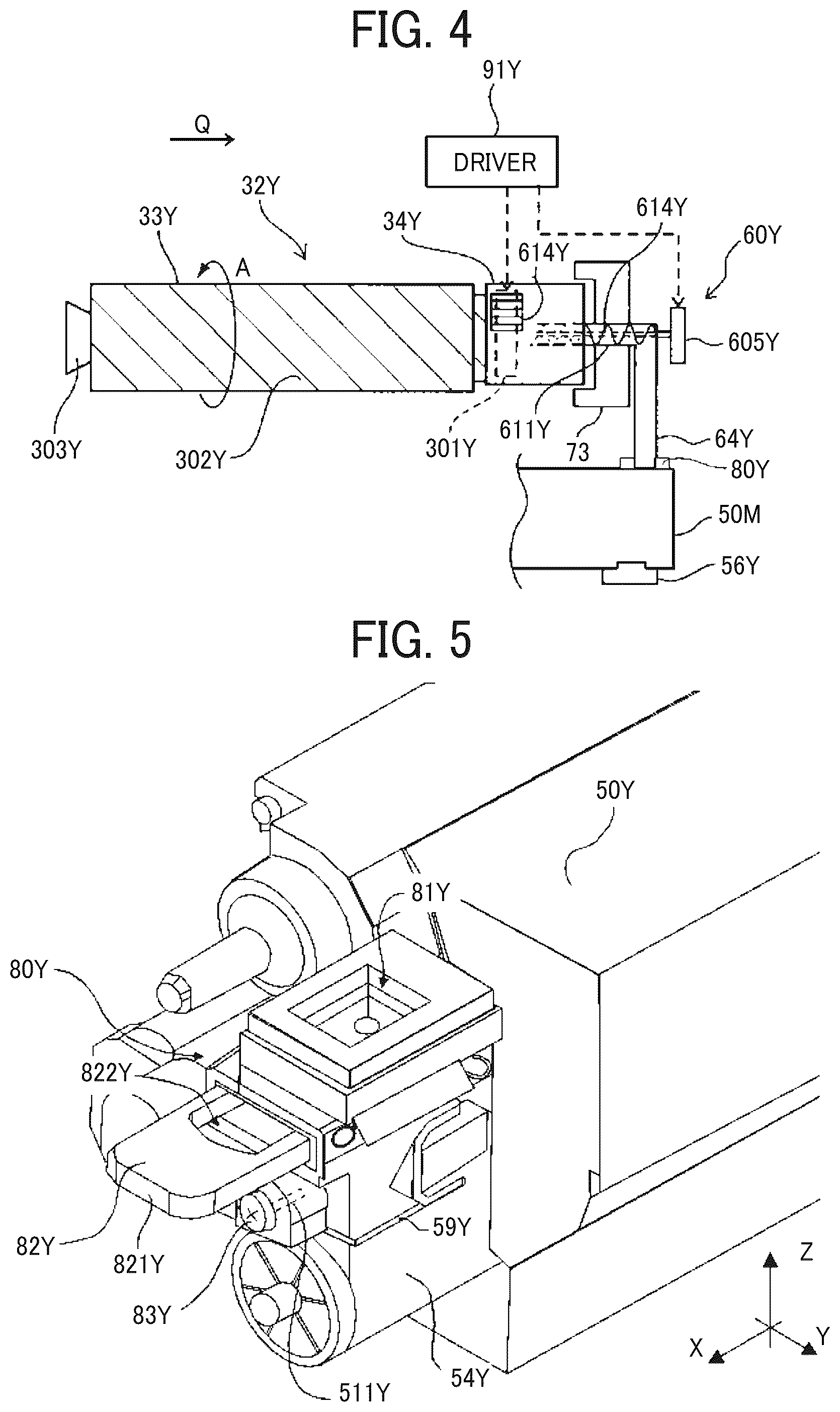 Patent US12306557 Figure 3 – Shutter mechanism, powder container, and developing device