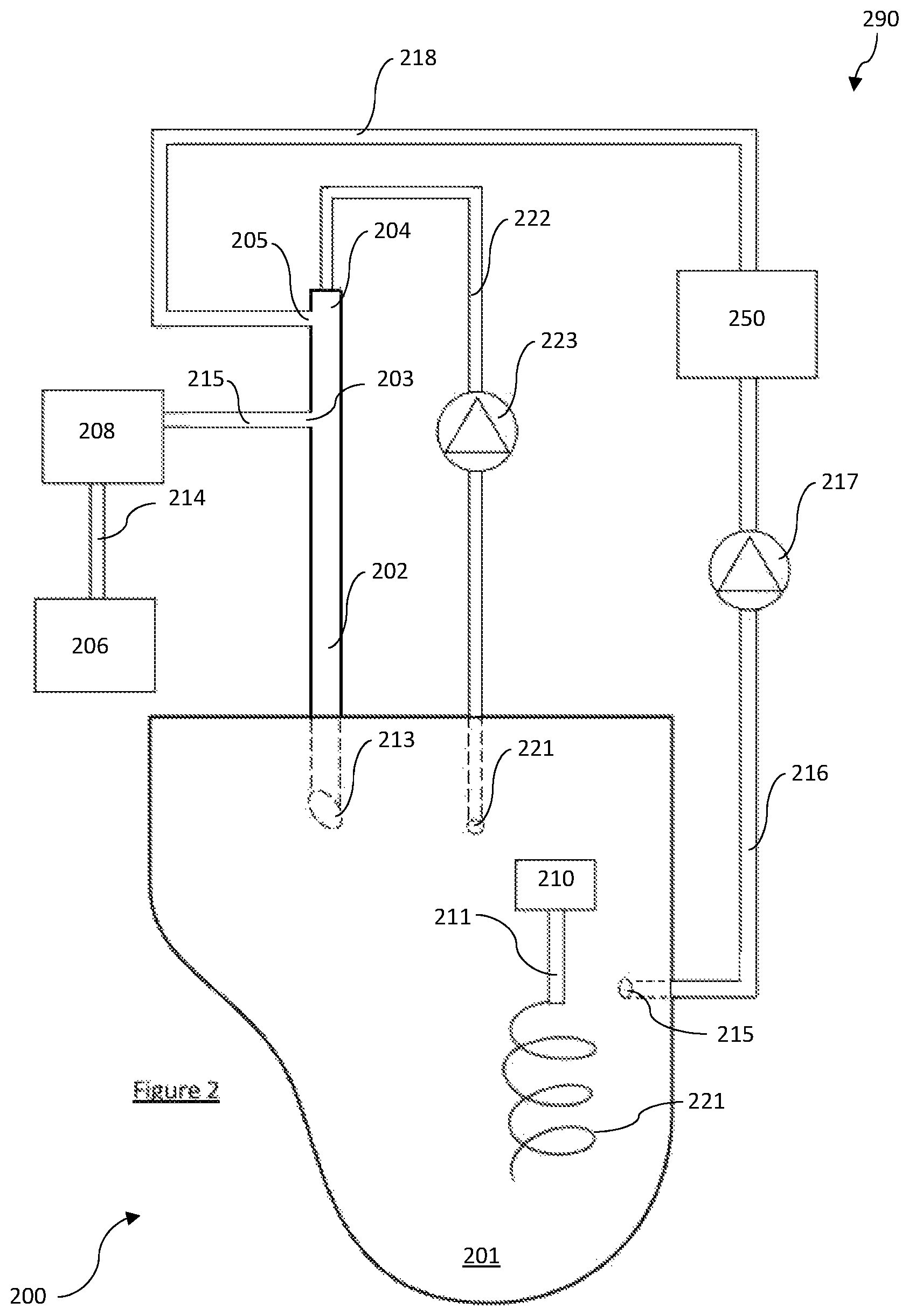 Patent US12306558 Figure 2 – Mixing printing fluid