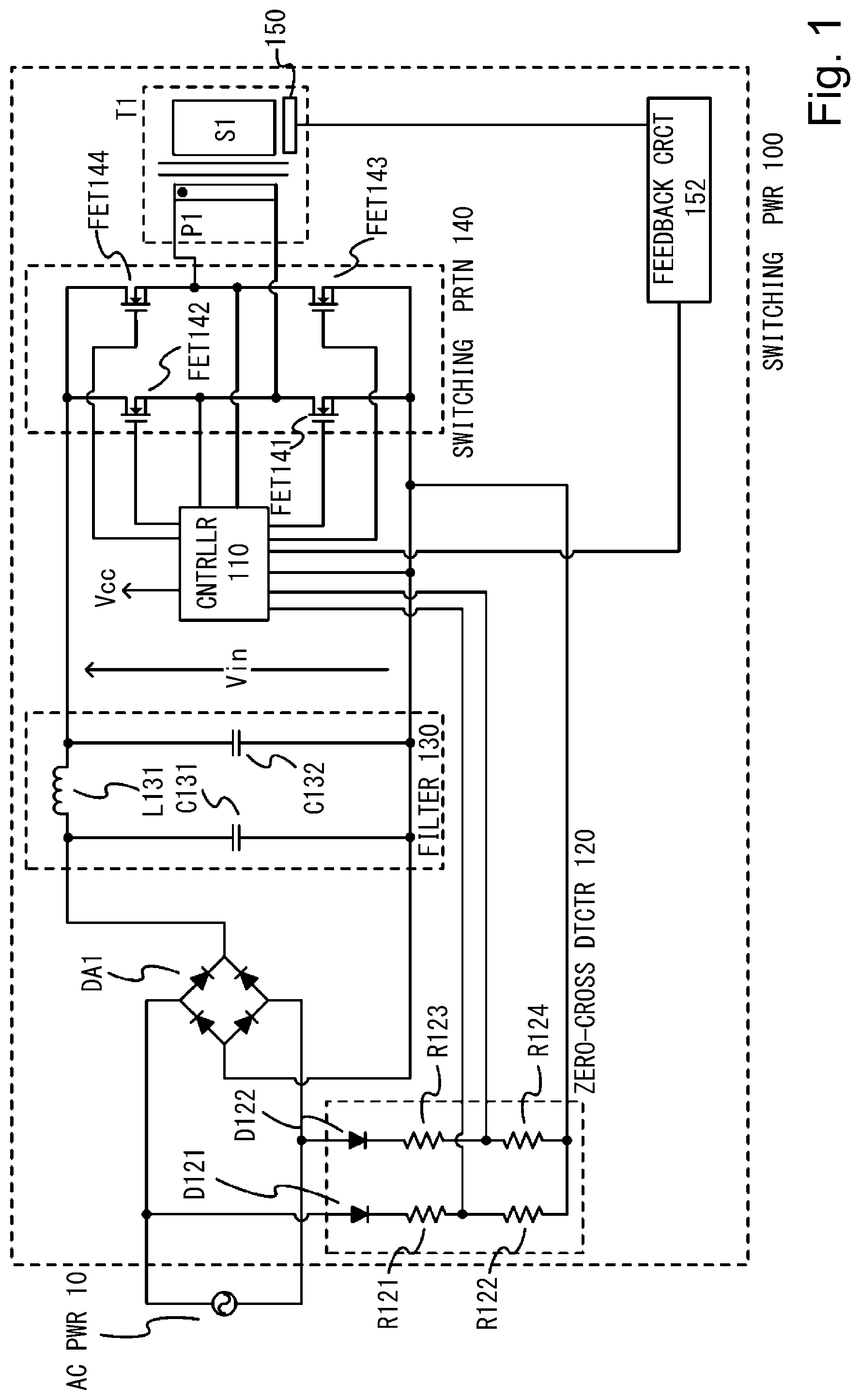 Patent US12306564 Figure 1 – Power source device and image forming apparatus