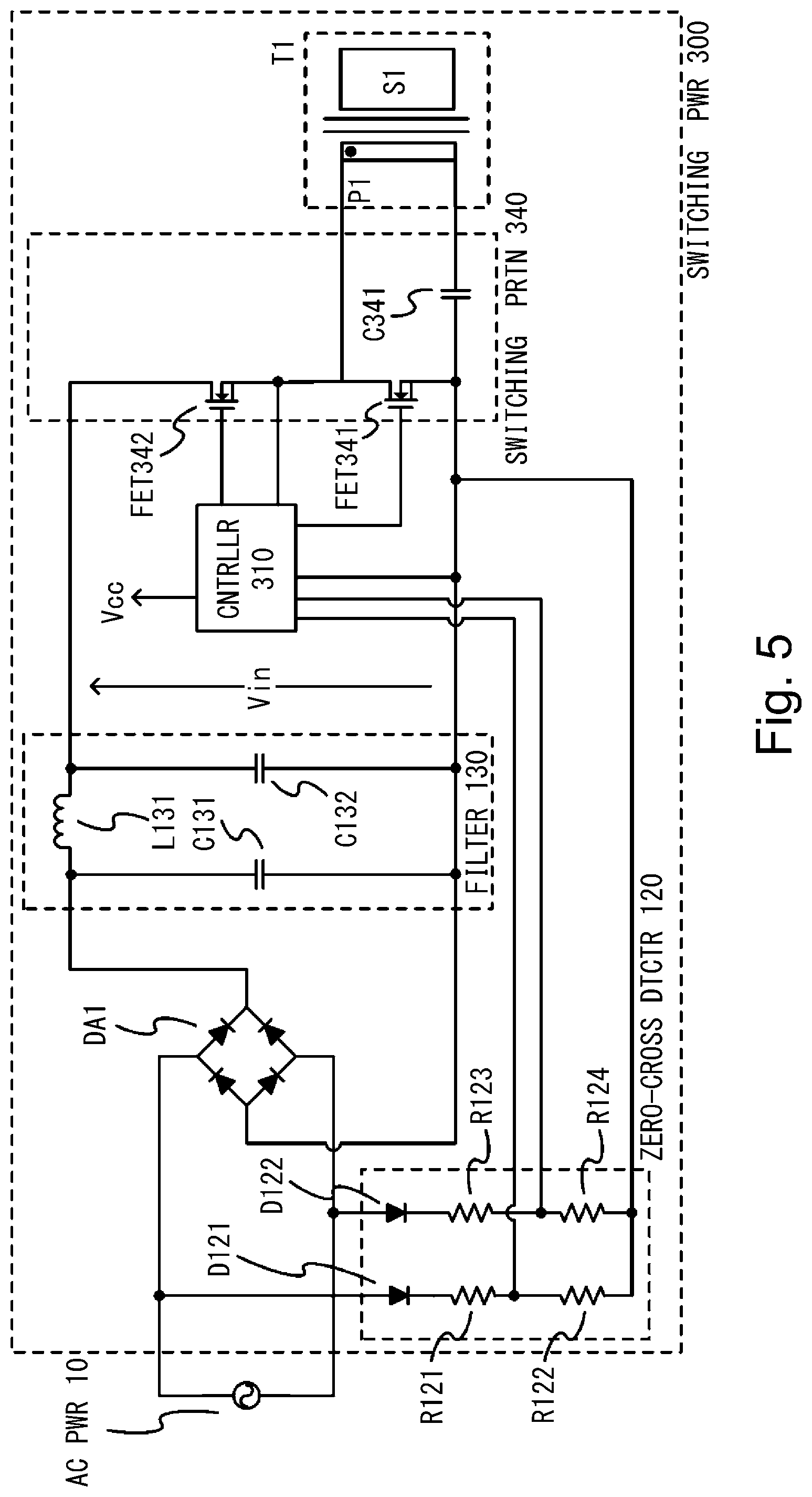 Patent US12306564 Figure 5 – Power source device and image forming apparatus