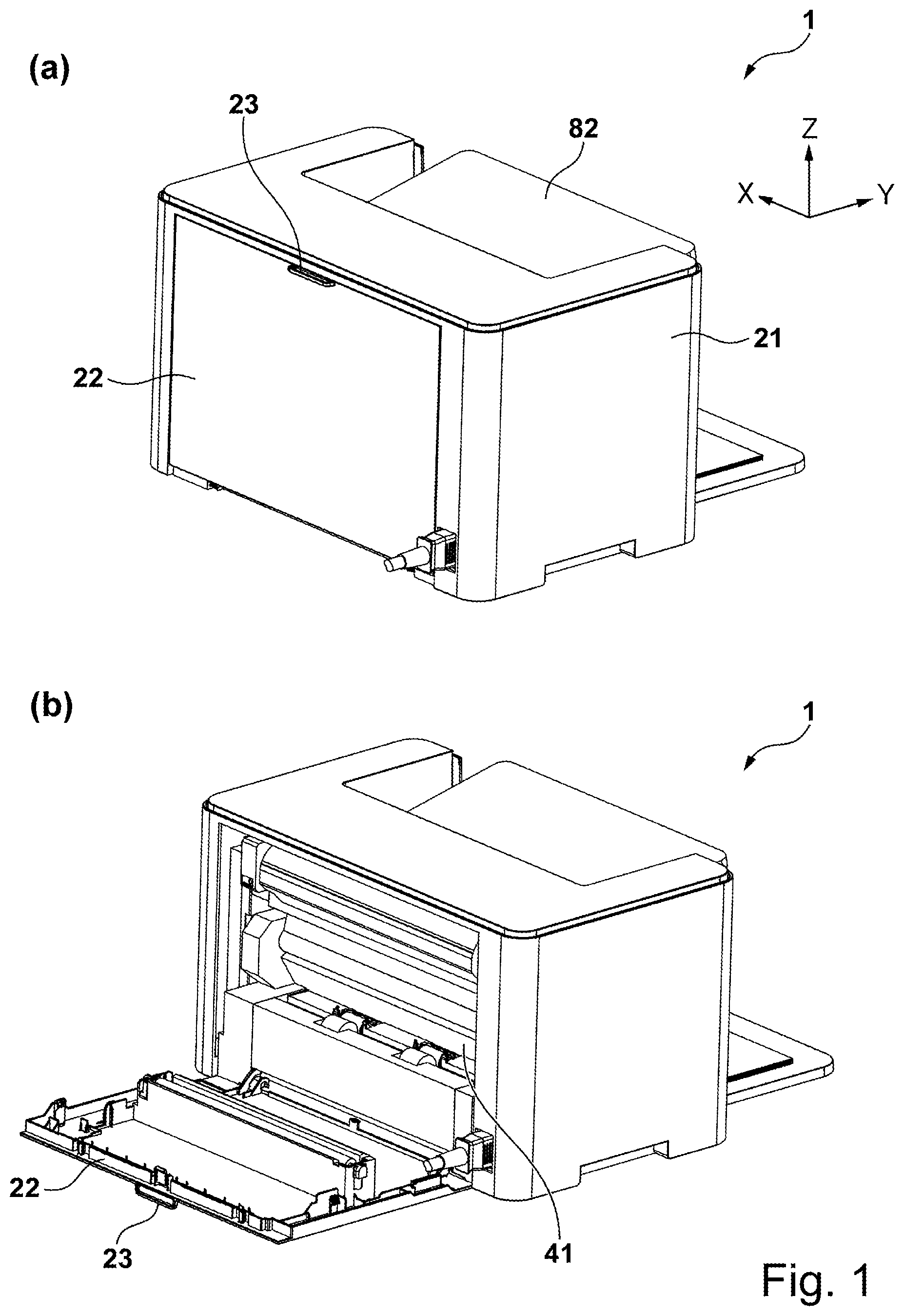Patent US12306567 Figure 1 – Replenishing system