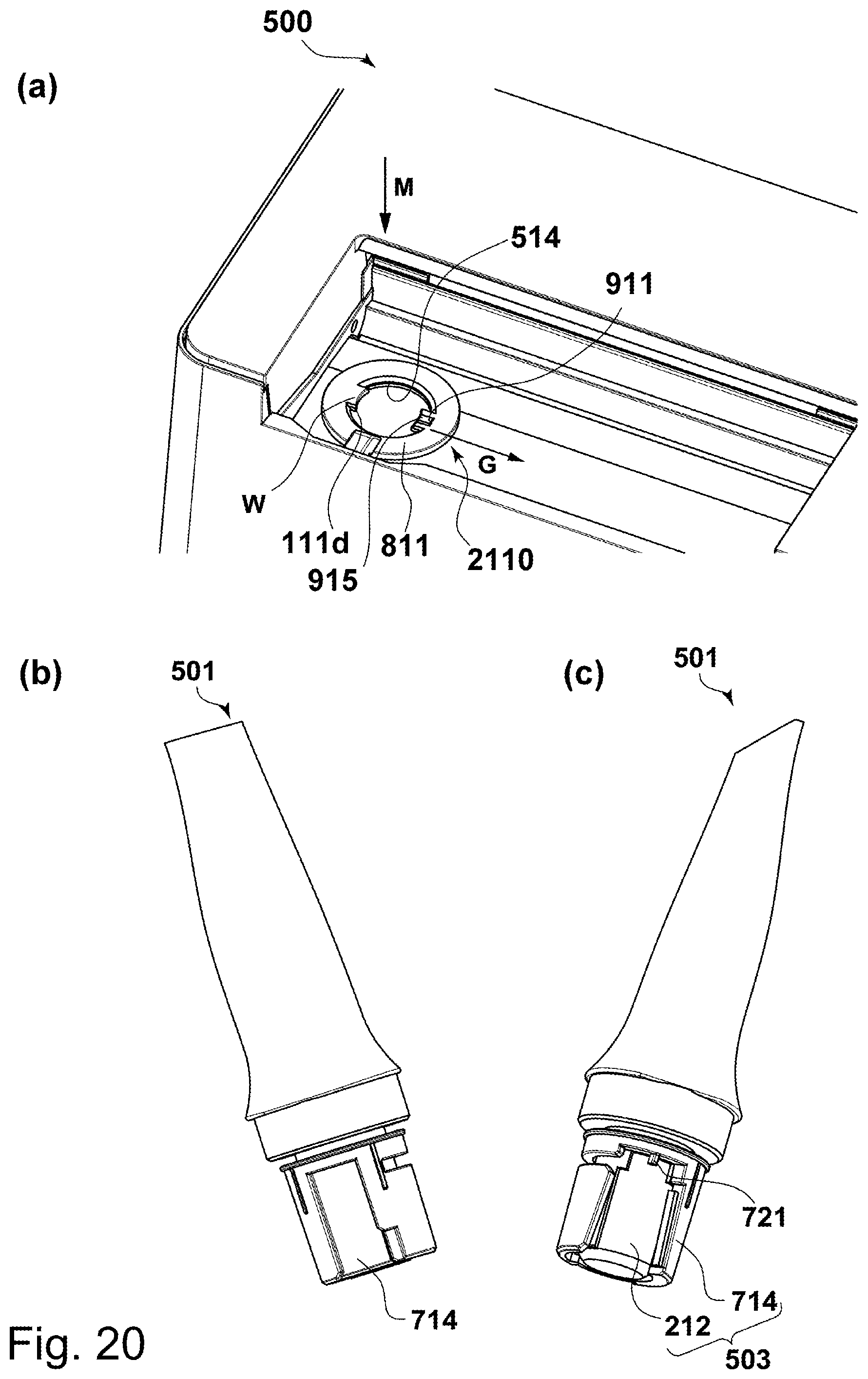 Patent US12306567 Figure 20 – Replenishing system