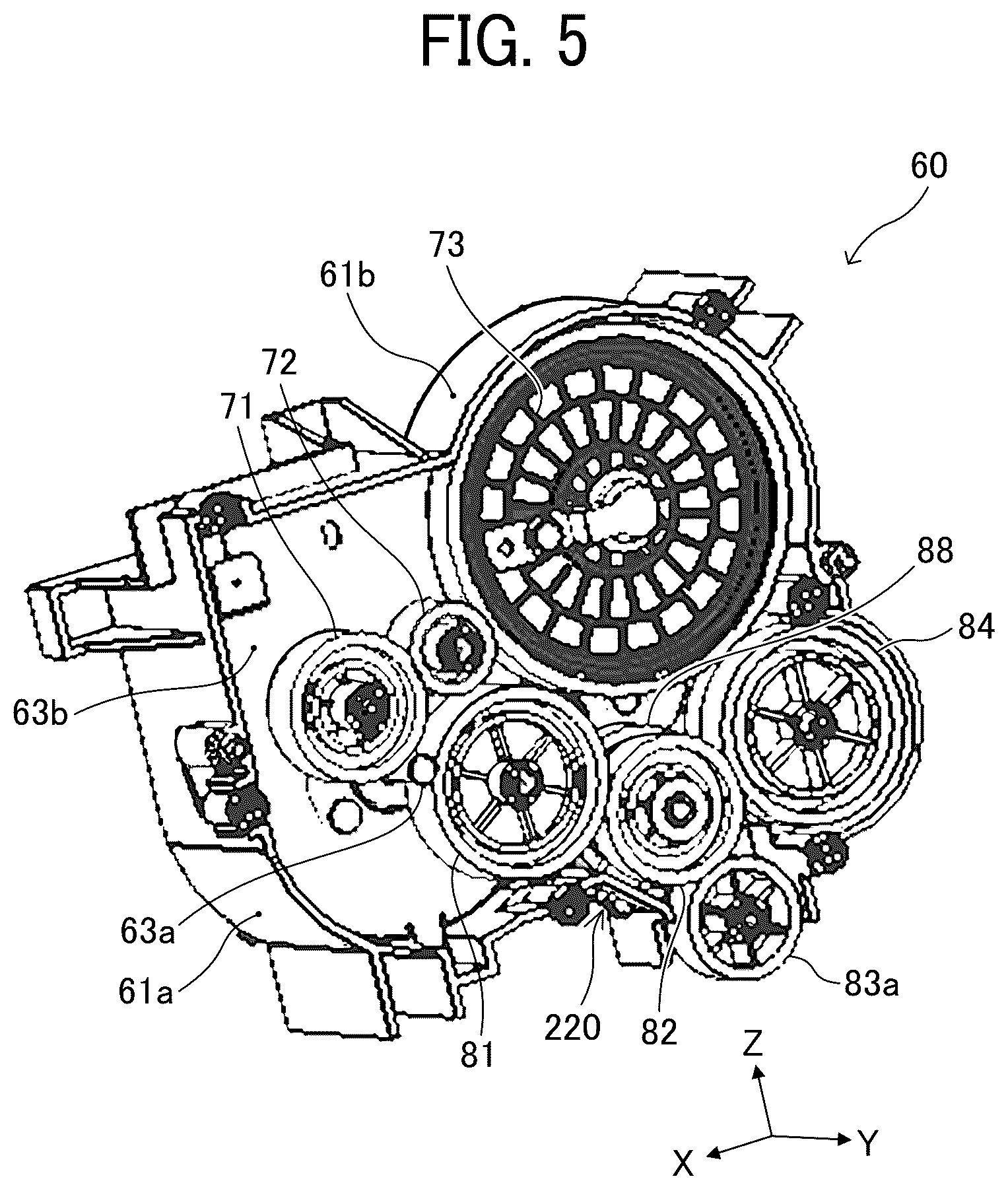 Patent US12306569 Figure 4 – Drive transmitter, drive device, and image forming apparatus