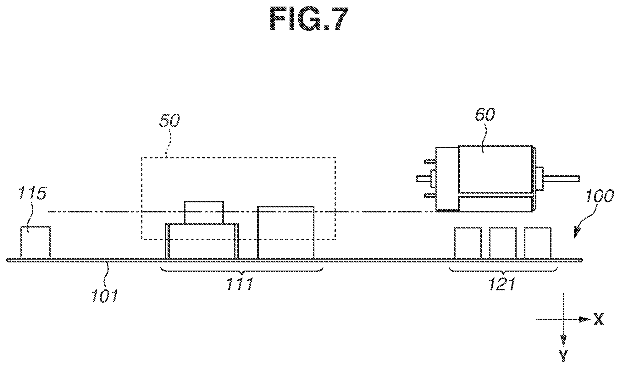 Patent US12306570 Figure 7 – Image forming apparatus having circuit board to convert supplied current