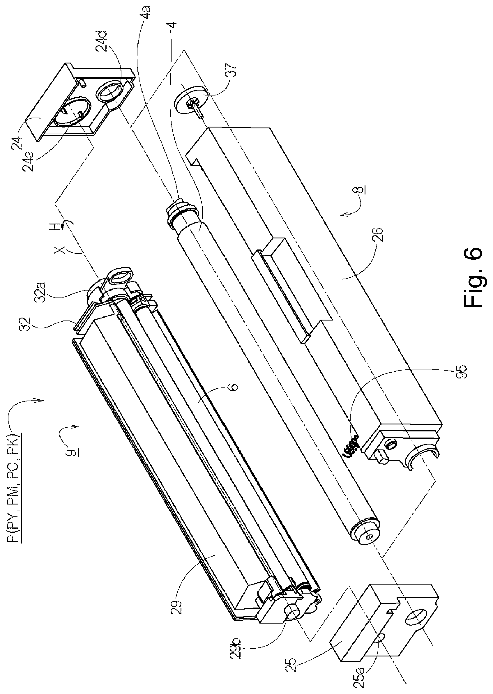 Patent US12306573 Figure 6 – Cartridge, process cartridge and electrophotographic image forming apparatus