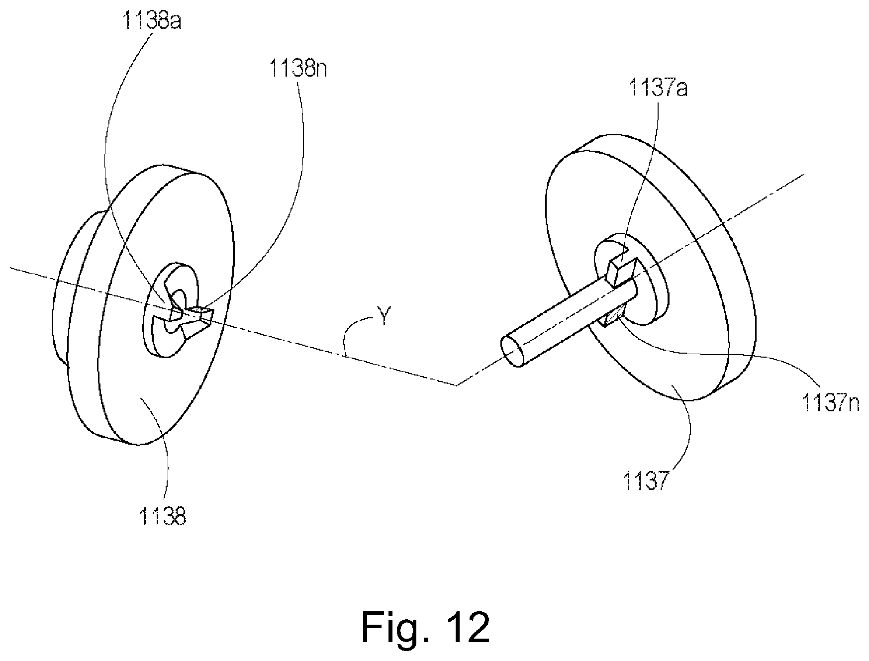 Patent US12306573 Figure 11 – Cartridge, process cartridge and electrophotographic image forming apparatus