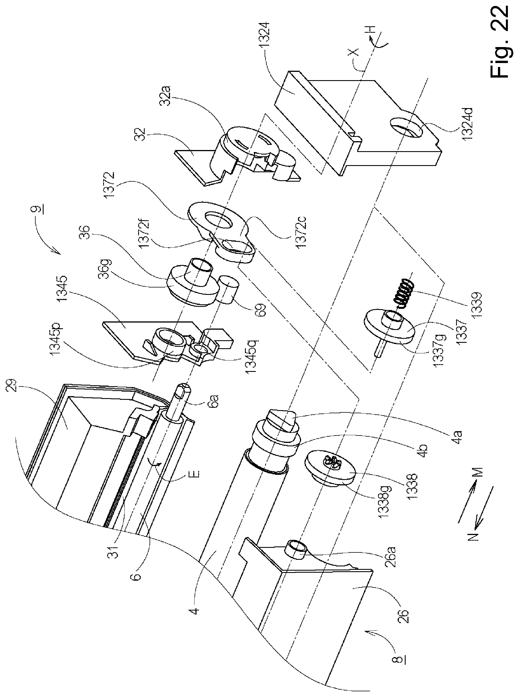 Patent US12306573 Figure 20 – Cartridge, process cartridge and electrophotographic image forming apparatus