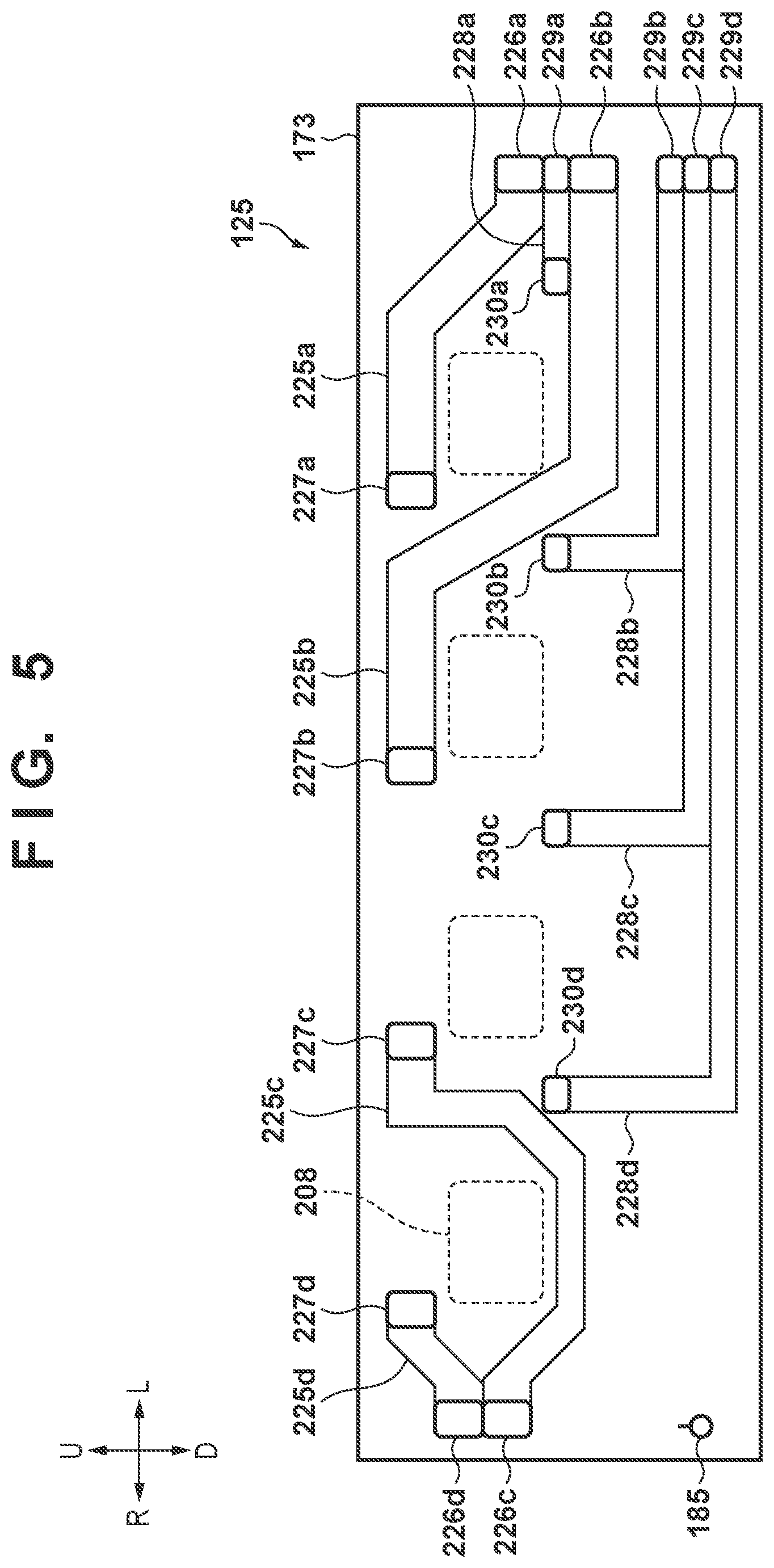 Patent US12306574 Figure 5 – Air ventilation structure in image forming apparatus