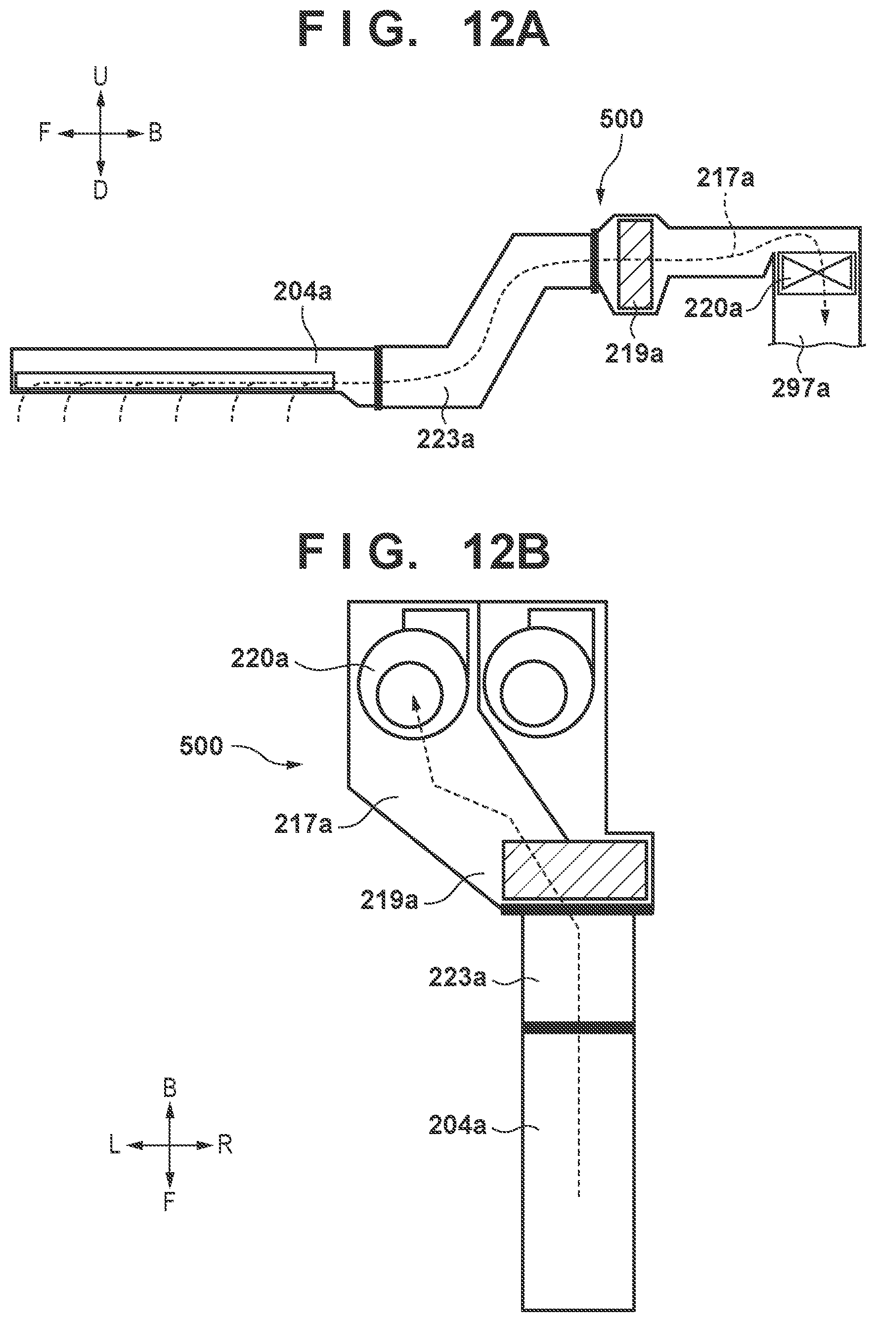 Patent US12306574 Figure 12 – Air ventilation structure in image forming apparatus