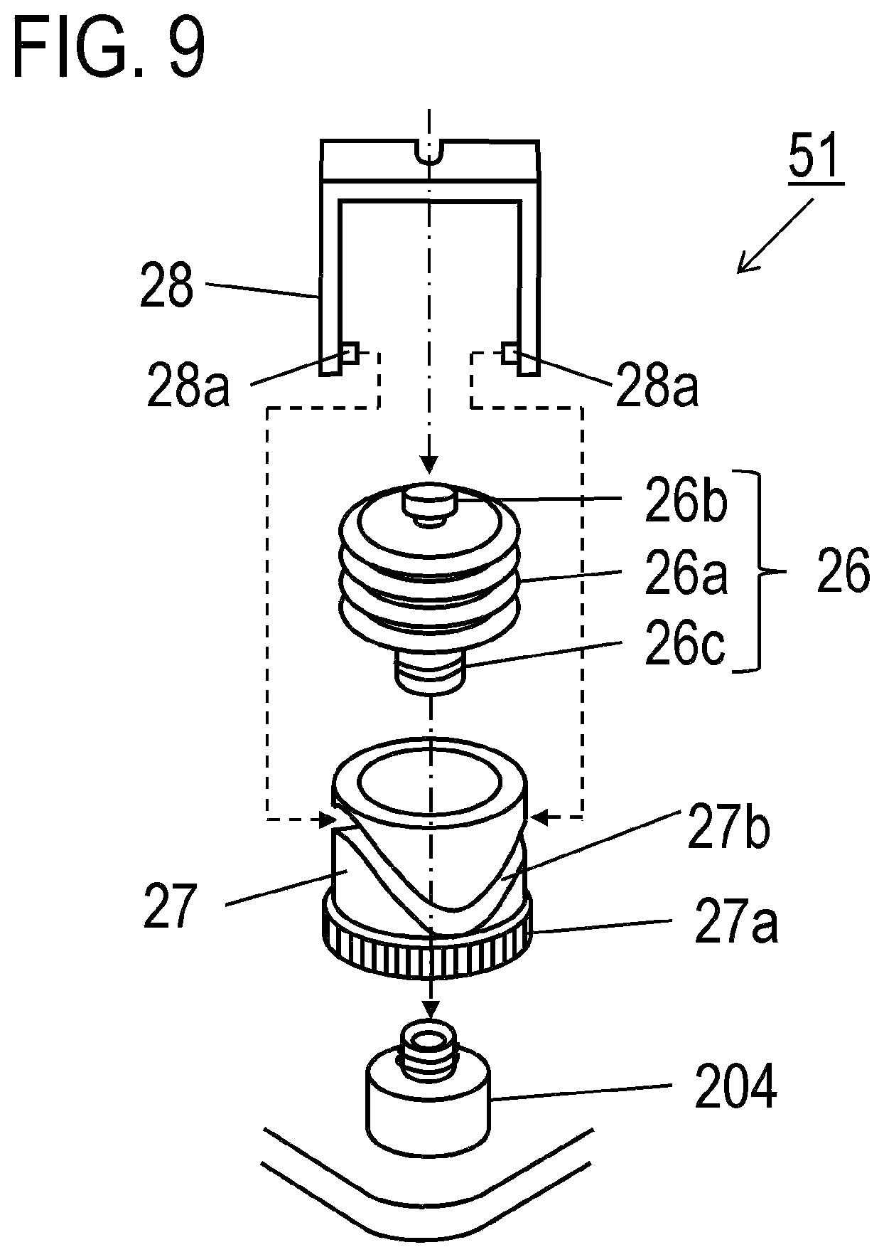 Patent US12306575 Figure 9 – Developer replenishing device and image forming apparatus