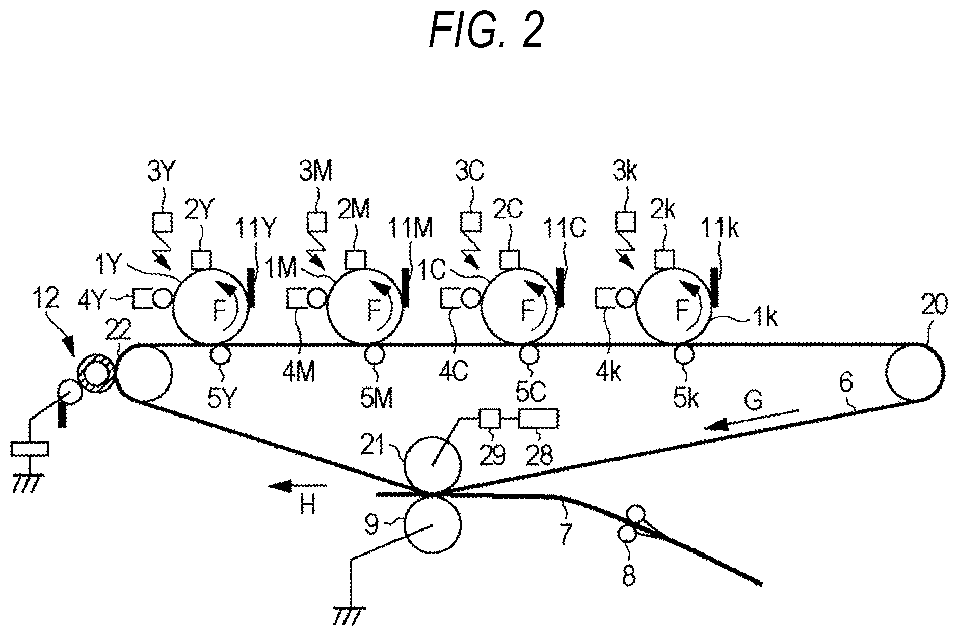 Patent US12306577 Figure 2 – Electrophotographic member and electrophotographic image forming apparatus