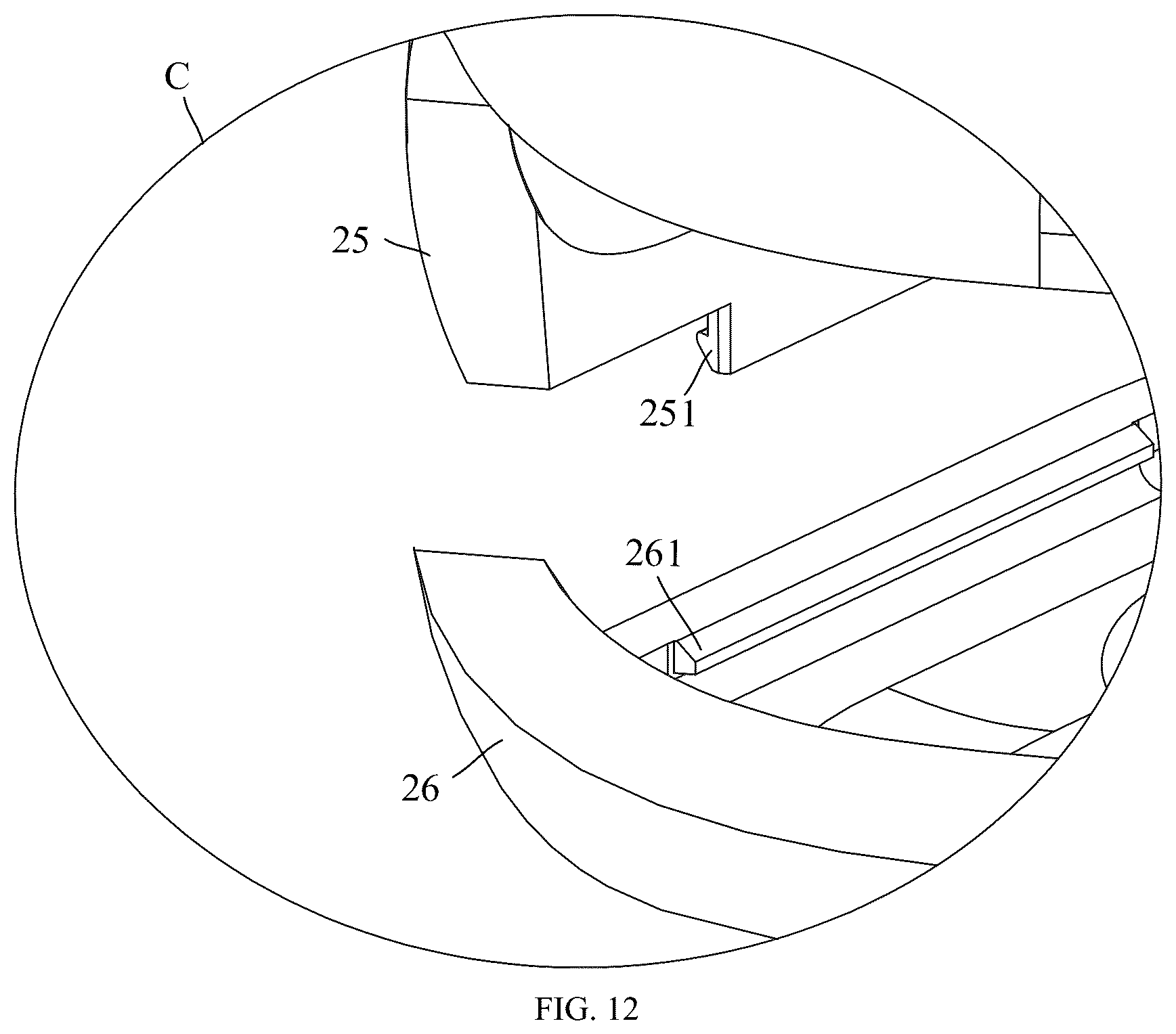 Patent US12306587 Figure 10 – Waterproof bezel, light-transmissive watch panel, and watch protection case
