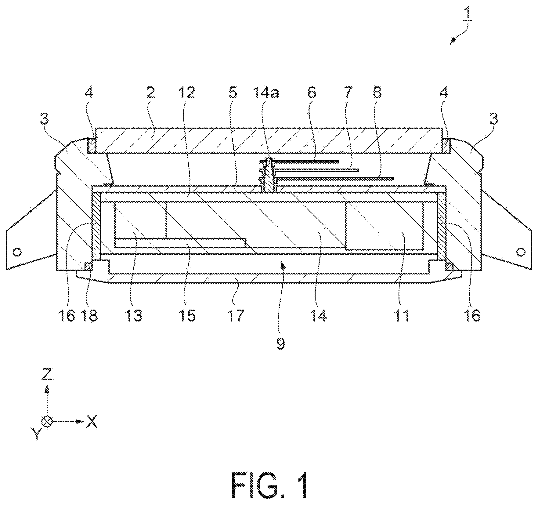 Patent US12306588 Figure 1 – Watch