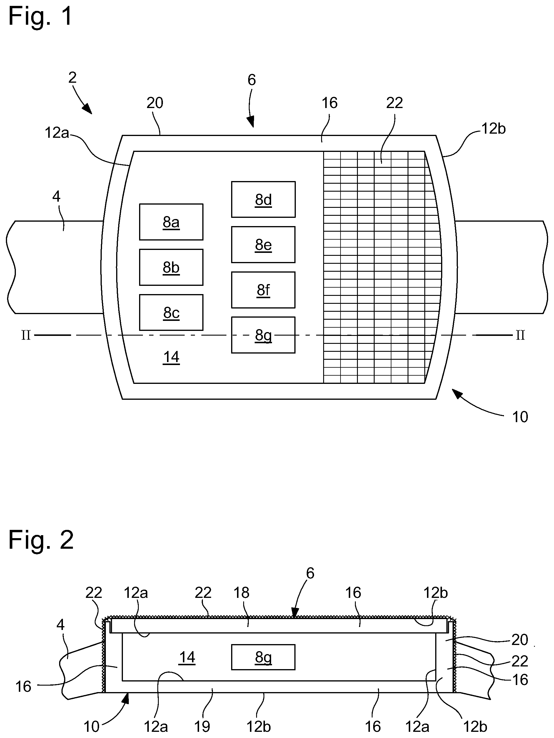 Patent US12306591 Figure 1 – Watch comprising an optical filtering element