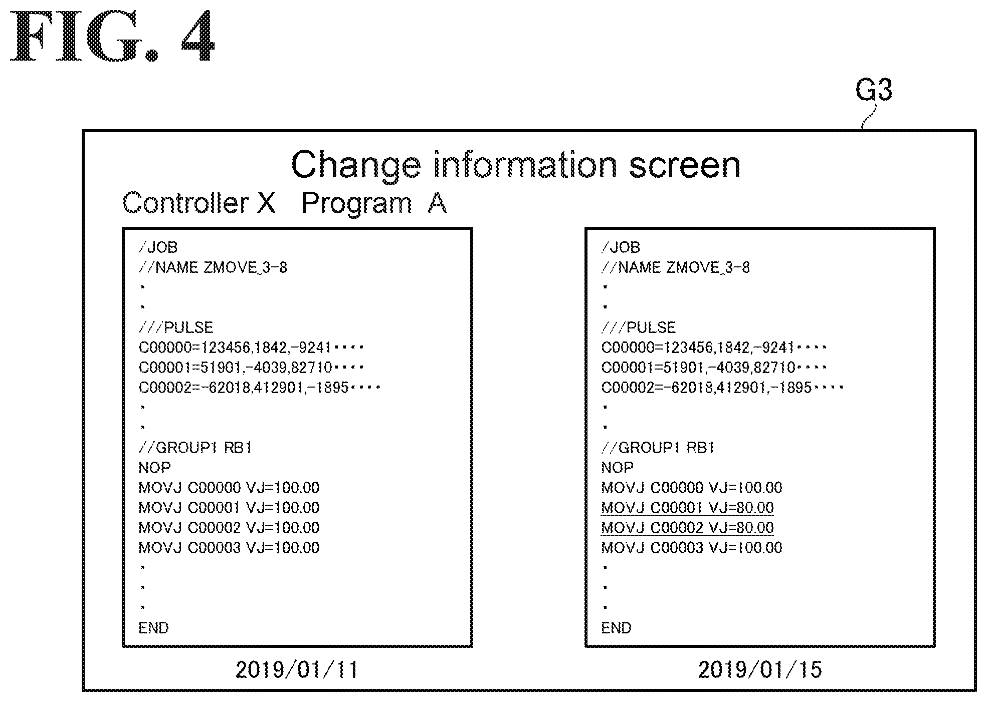 Patent US12306608 Figure 4 – Industrial machine management system, method for managing industrial machine, and non-transitory computer-readable storage medium