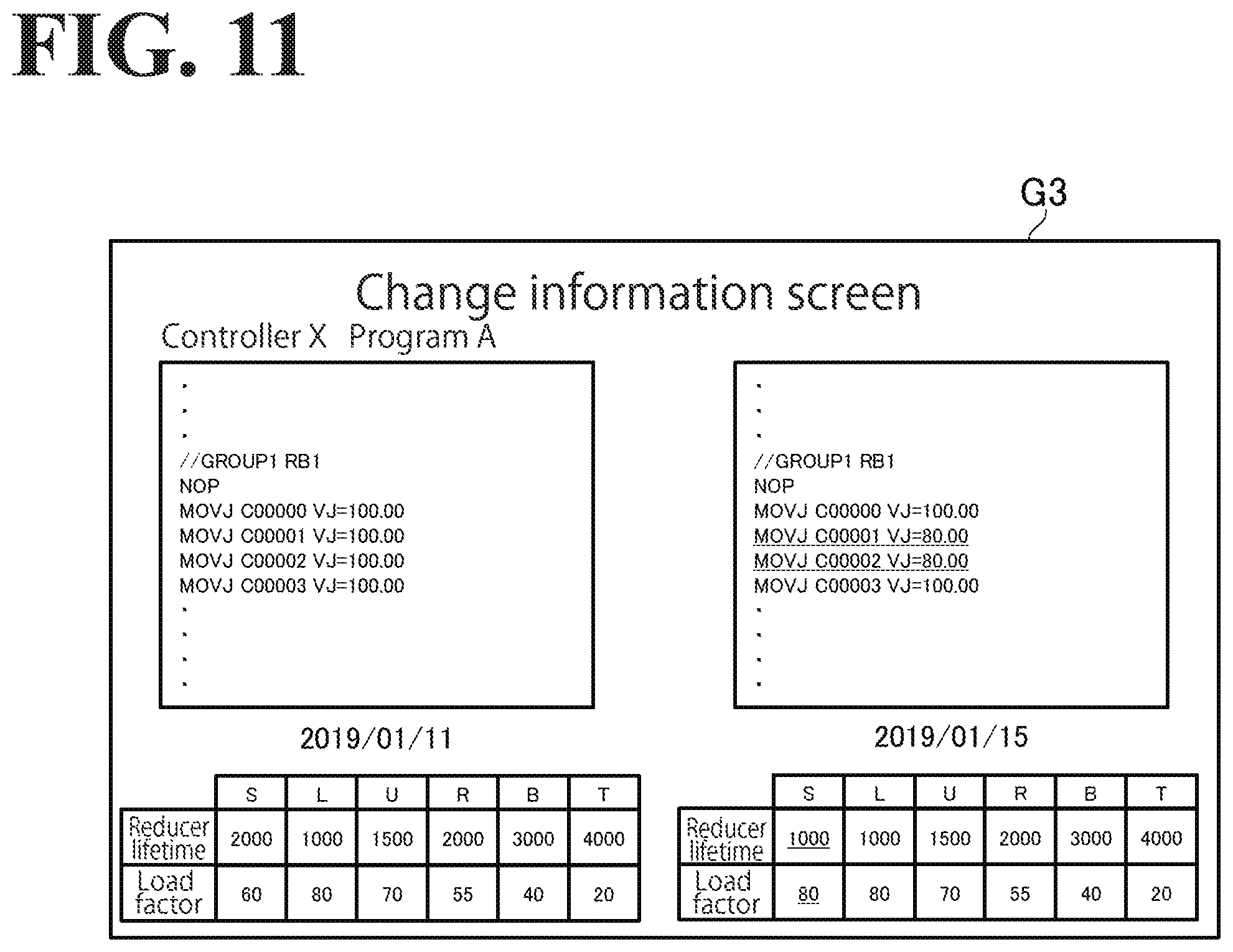 Patent US12306608 Figure 11 – Industrial machine management system, method for managing industrial machine, and non-transitory computer-readable storage medium