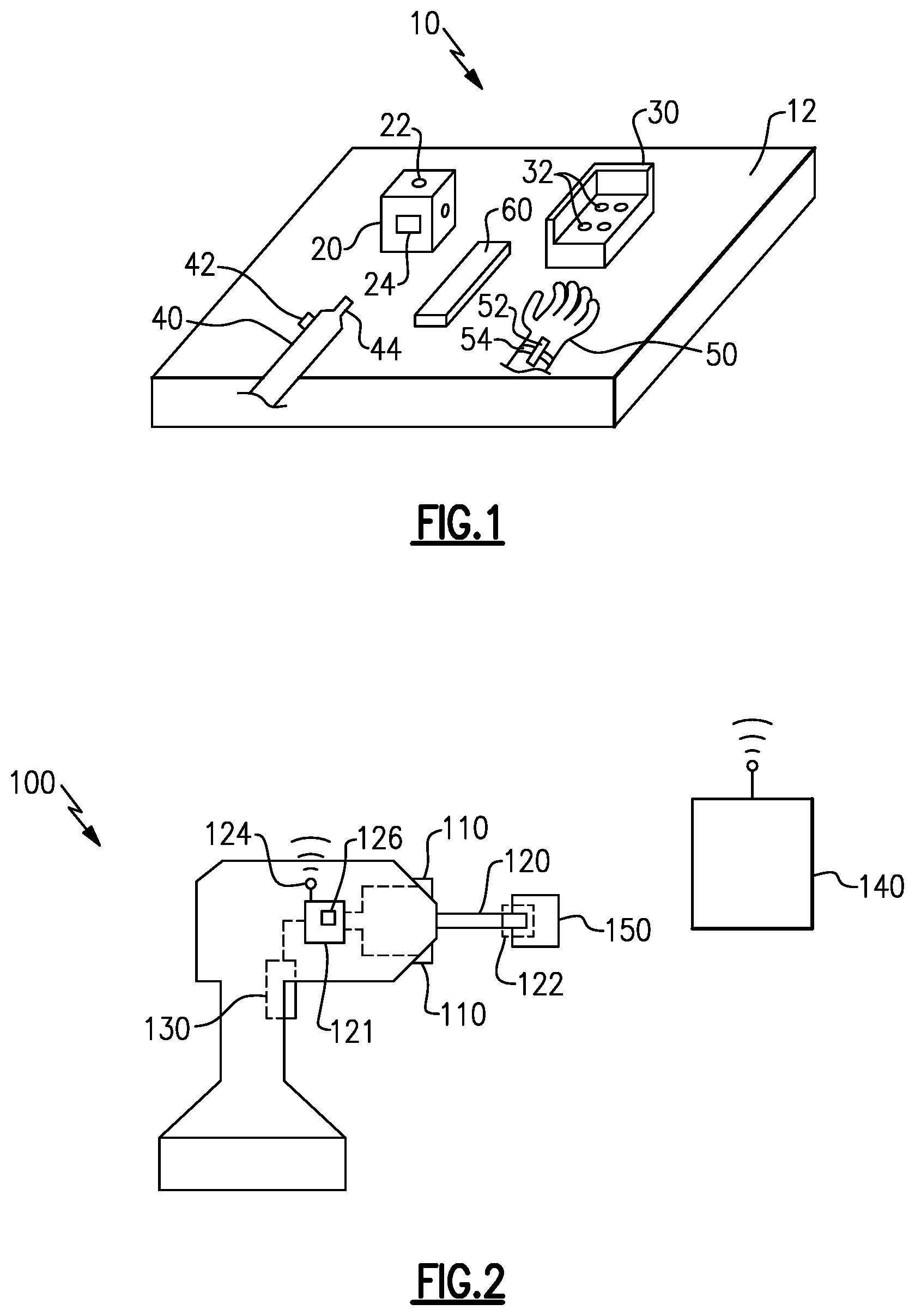 Patent US12306614 Figure 1 – Smart tool with integrated neural network image analysis