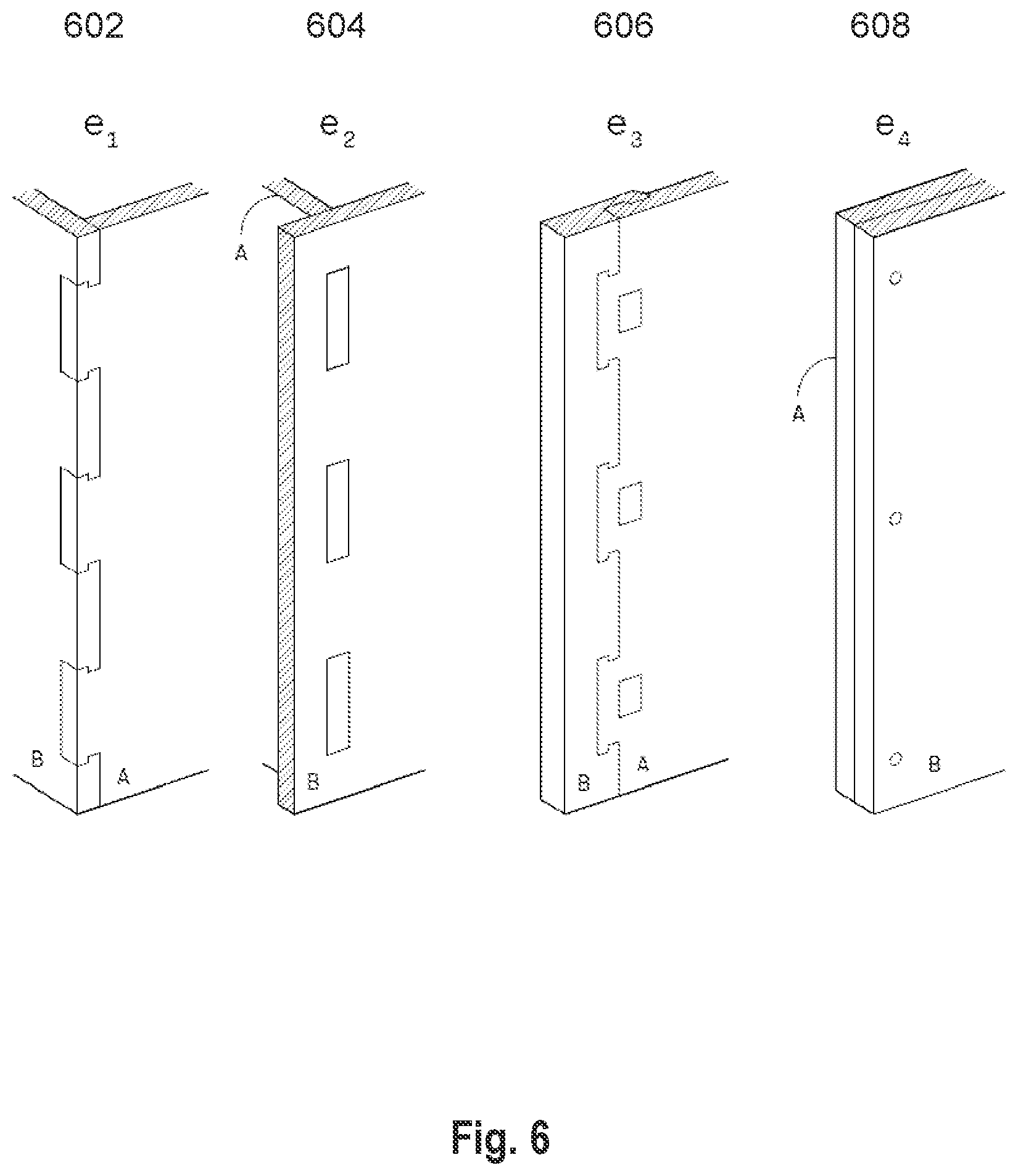 Patent US12306617 Figure 4 – Automated manufacturing architectural millwork