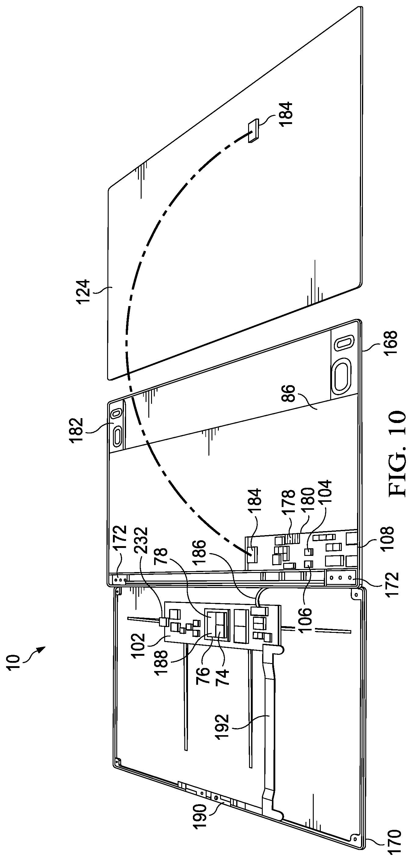 Patent US12306618 Figure 10 – Information handling system disposition automated using system metrics