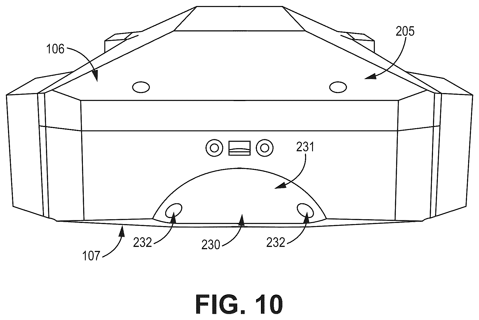 Patent US12306625 Figure 9 – Remote-controlled vehicle with camera mount