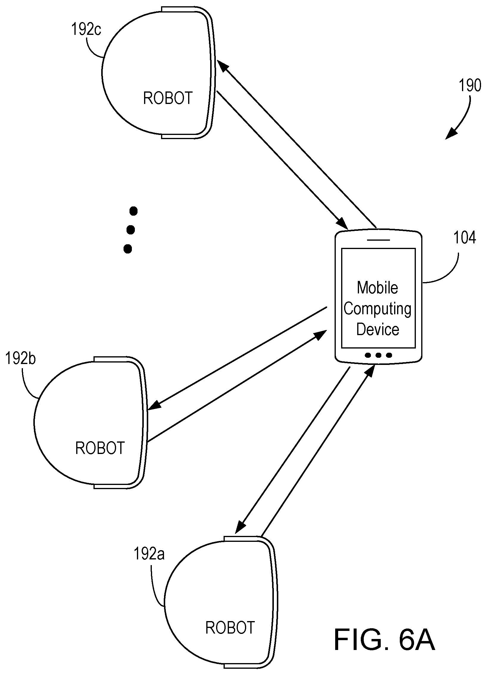 Patent US12306626 Figure 7 – Mobile robot cleaning system