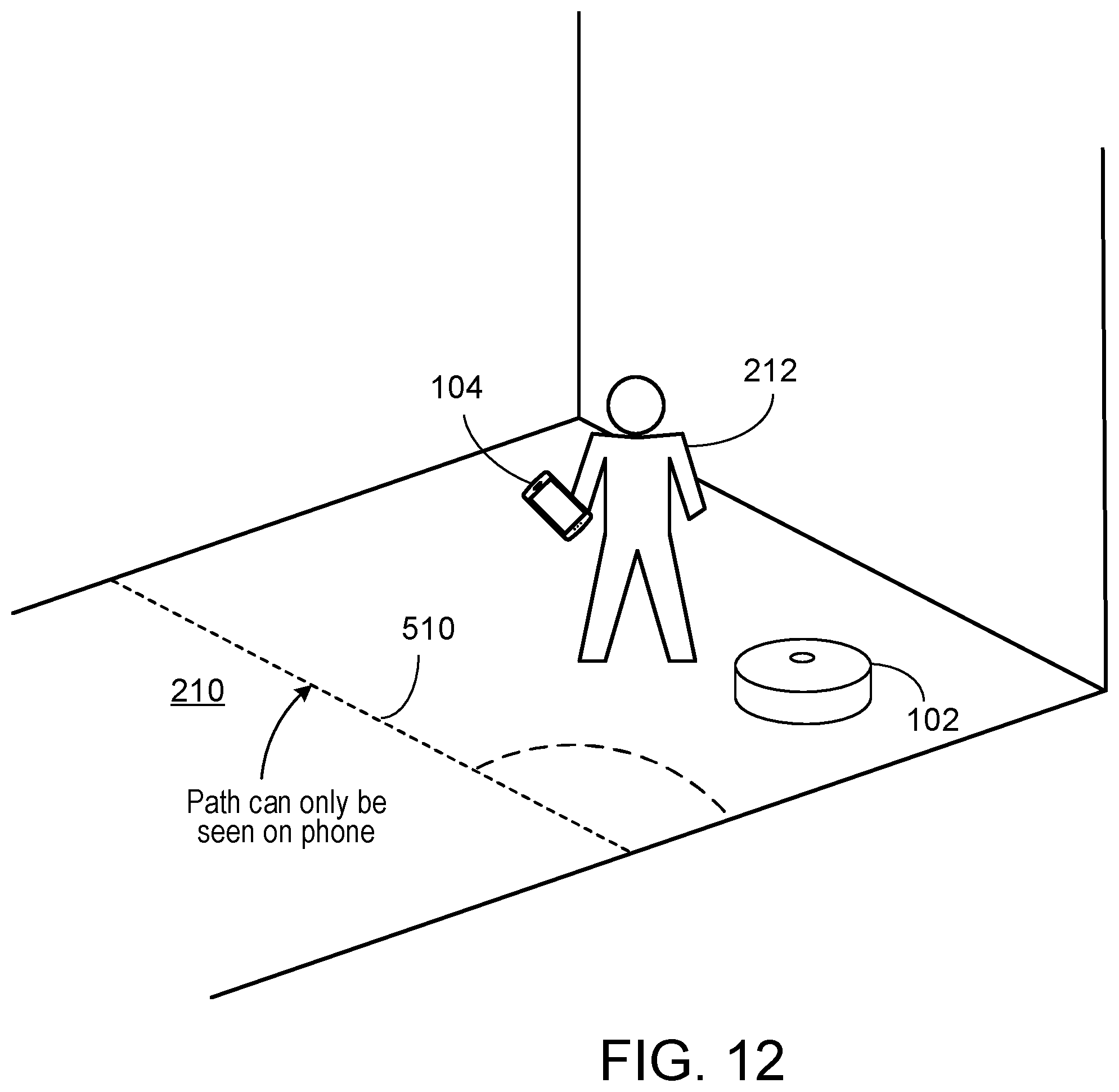 Patent US12306626 Figure 15 – Mobile robot cleaning system