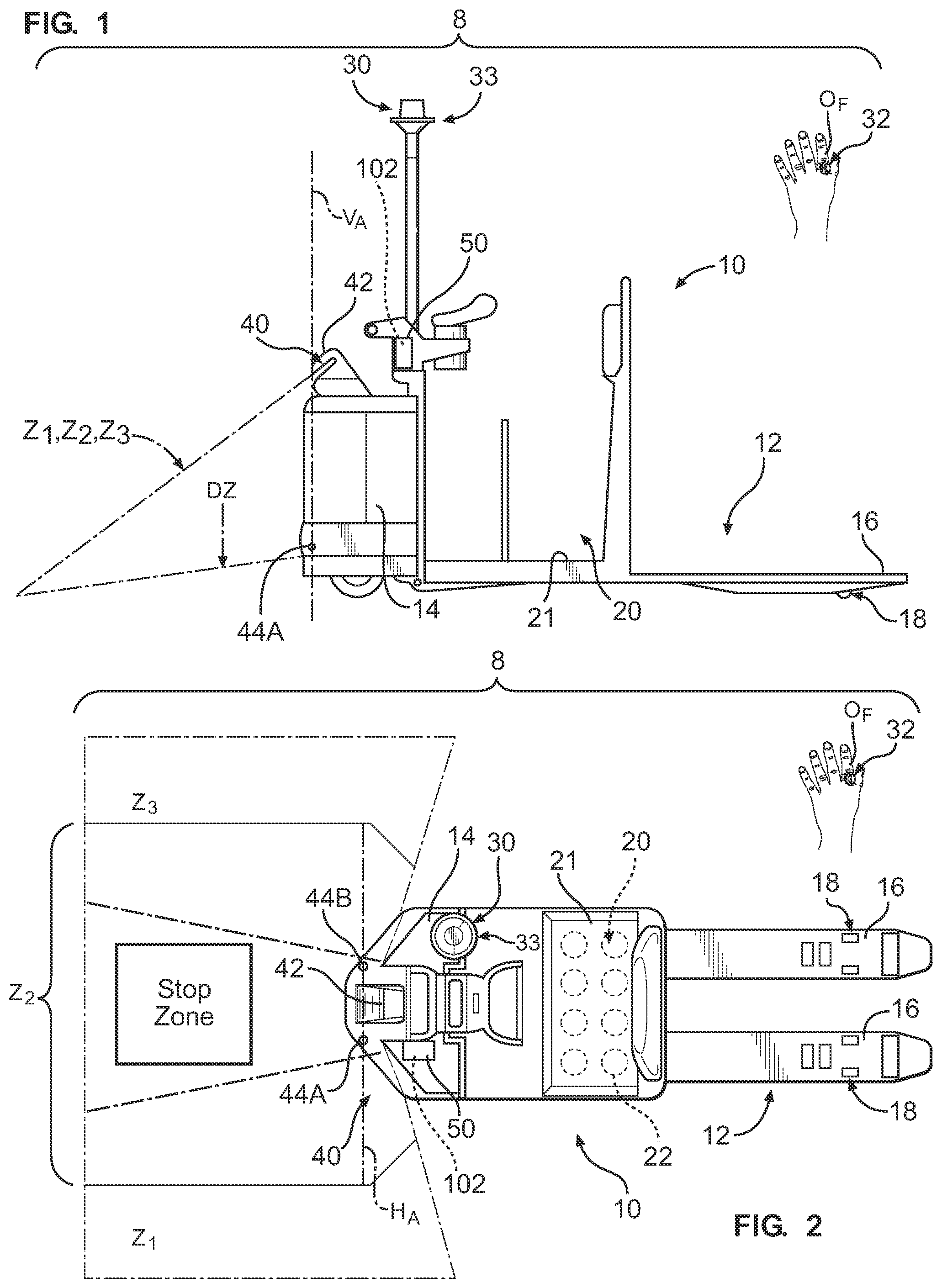 Patent US12306627 — Power savings for remote control device — Figure 1