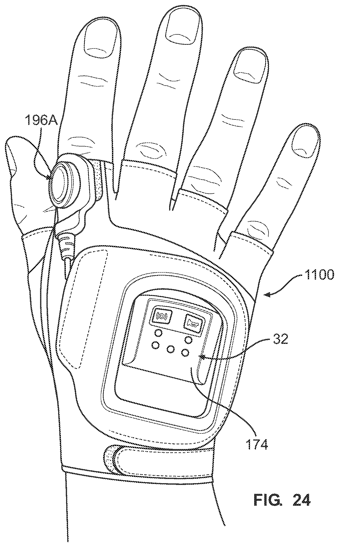 Patent US12306627 Figure 18 – Power savings for remote control device
