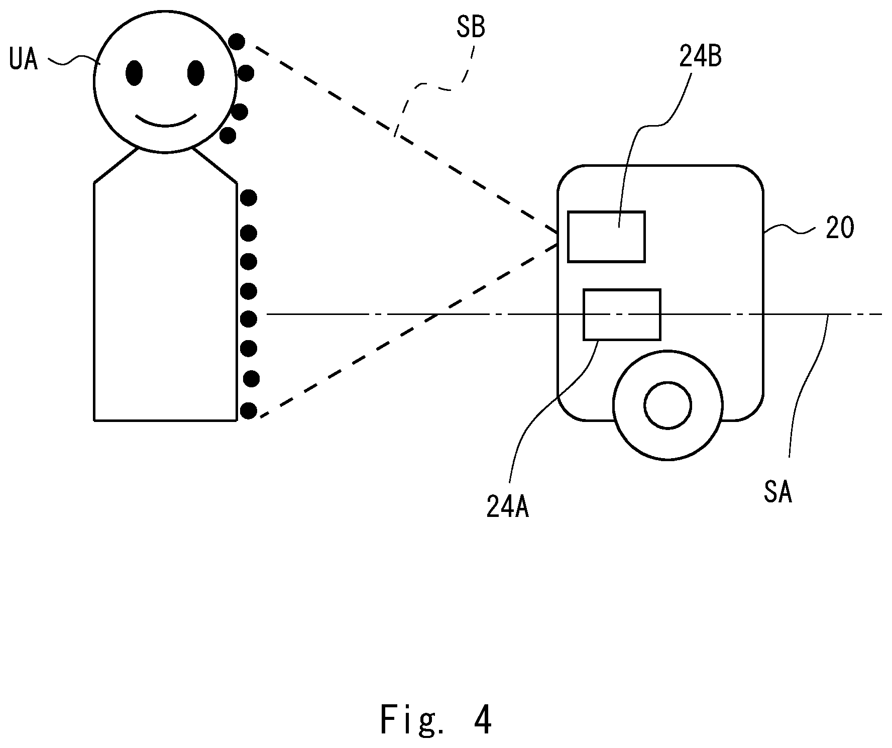 Patent US12306631 Figure 4 – Robot control system, robot control method, and program
