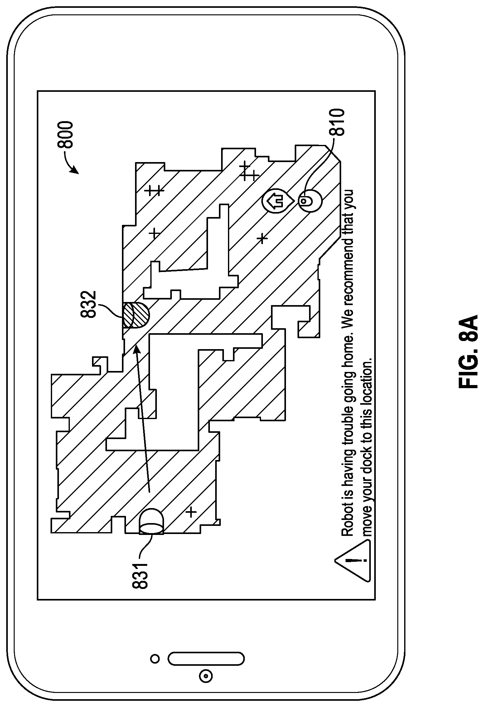 Patent US12306633 Figure 12 – Systems and methods for dock placement for an autonomous mobile robot