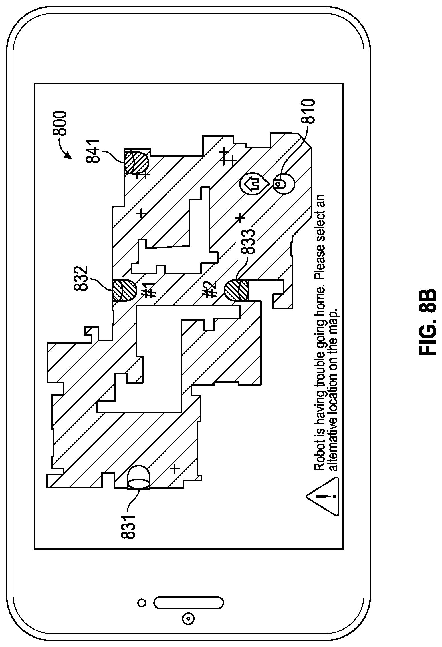 Patent US12306633 Figure 13 – Systems and methods for dock placement for an autonomous mobile robot