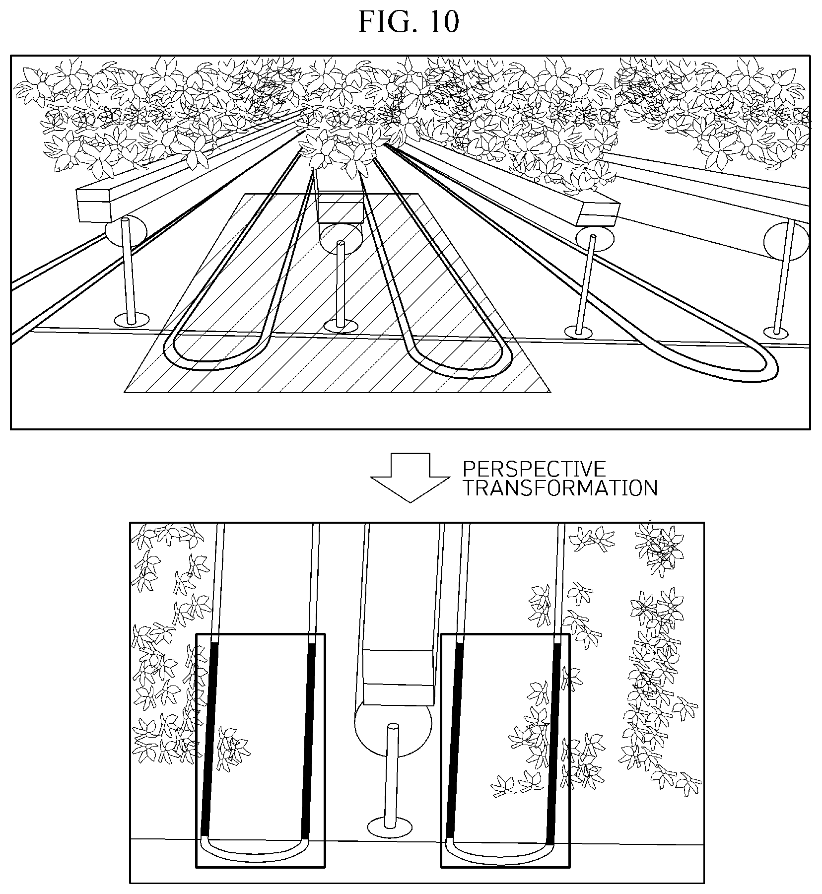 Patent US12306634 Figure 7 – Autonomous mobile unmanned sprayer apparatus, operating method thereof, and method of controlling autonomous rail switching movement
