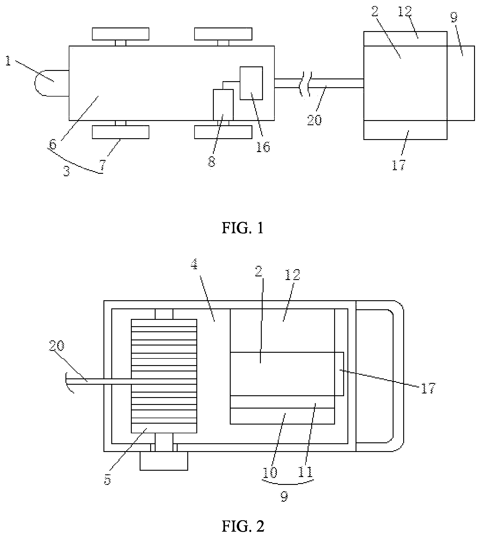 Patent US12306636 Figure 1 – Intelligent voice controlled pipeline and air duct video inspection robotic system