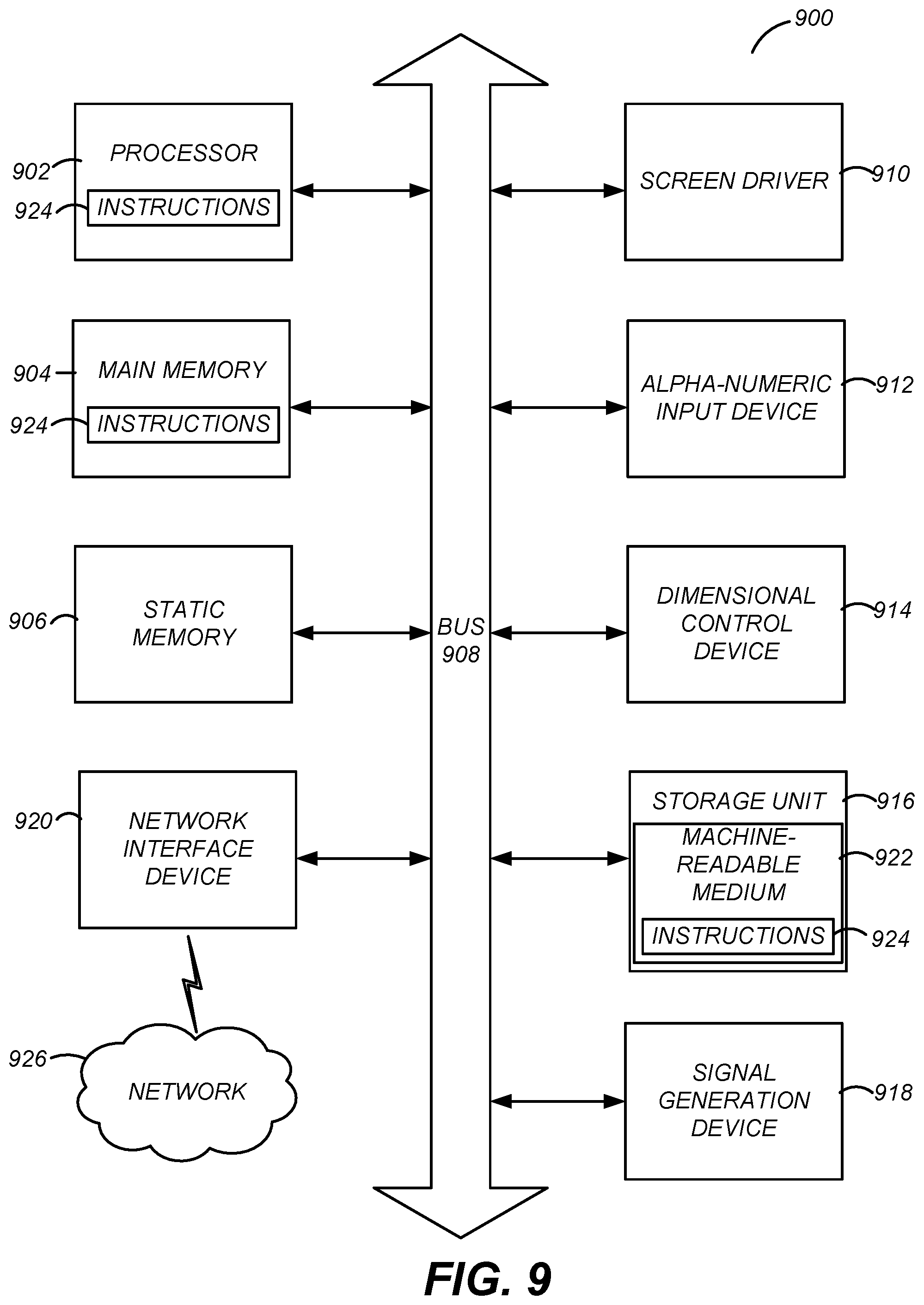 Patent US12306641 Figure 10 – Autonomous tracking based on radius