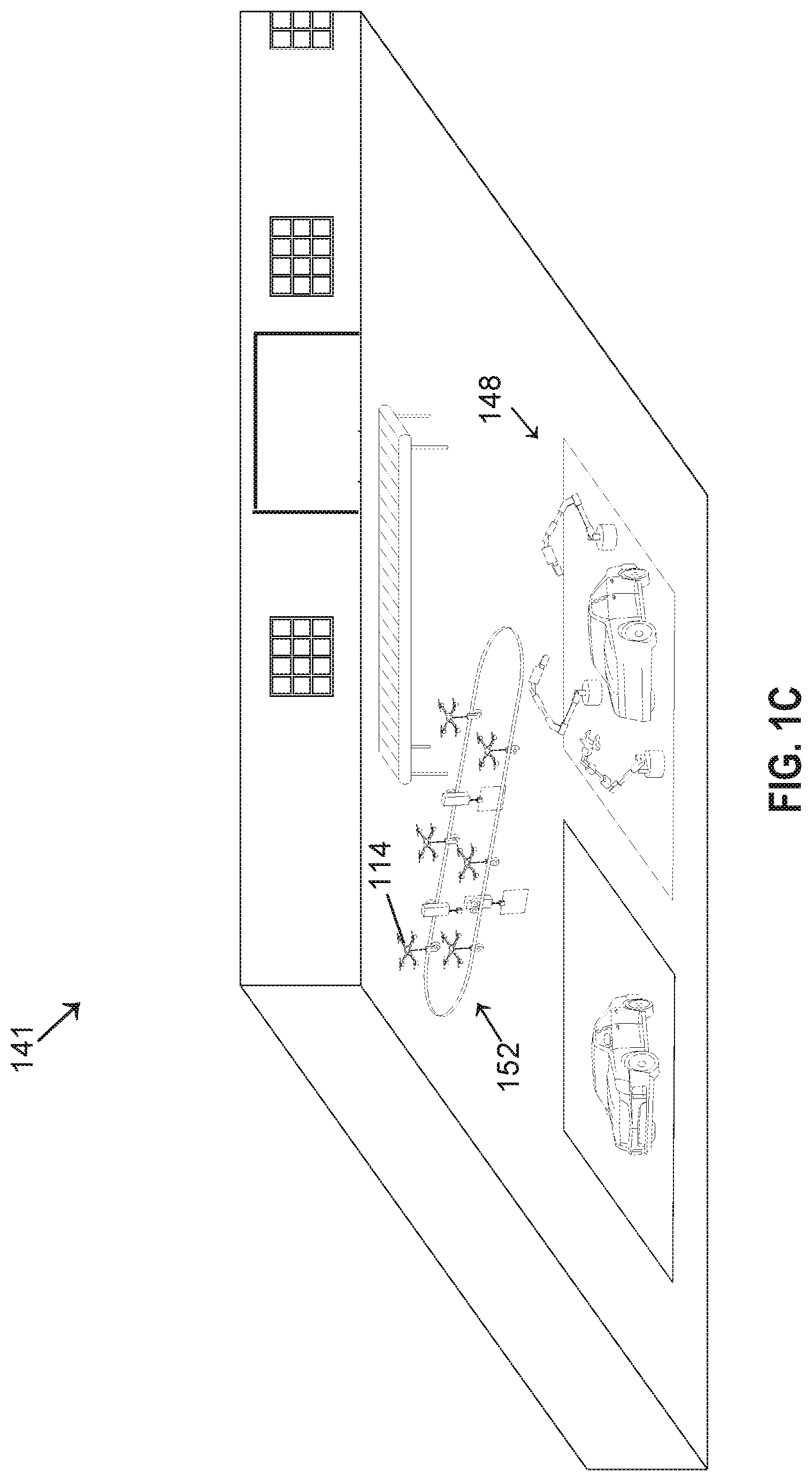 Patent US12306642 Figure 3 – Dynamic changing of conveyor profile based on range of robot