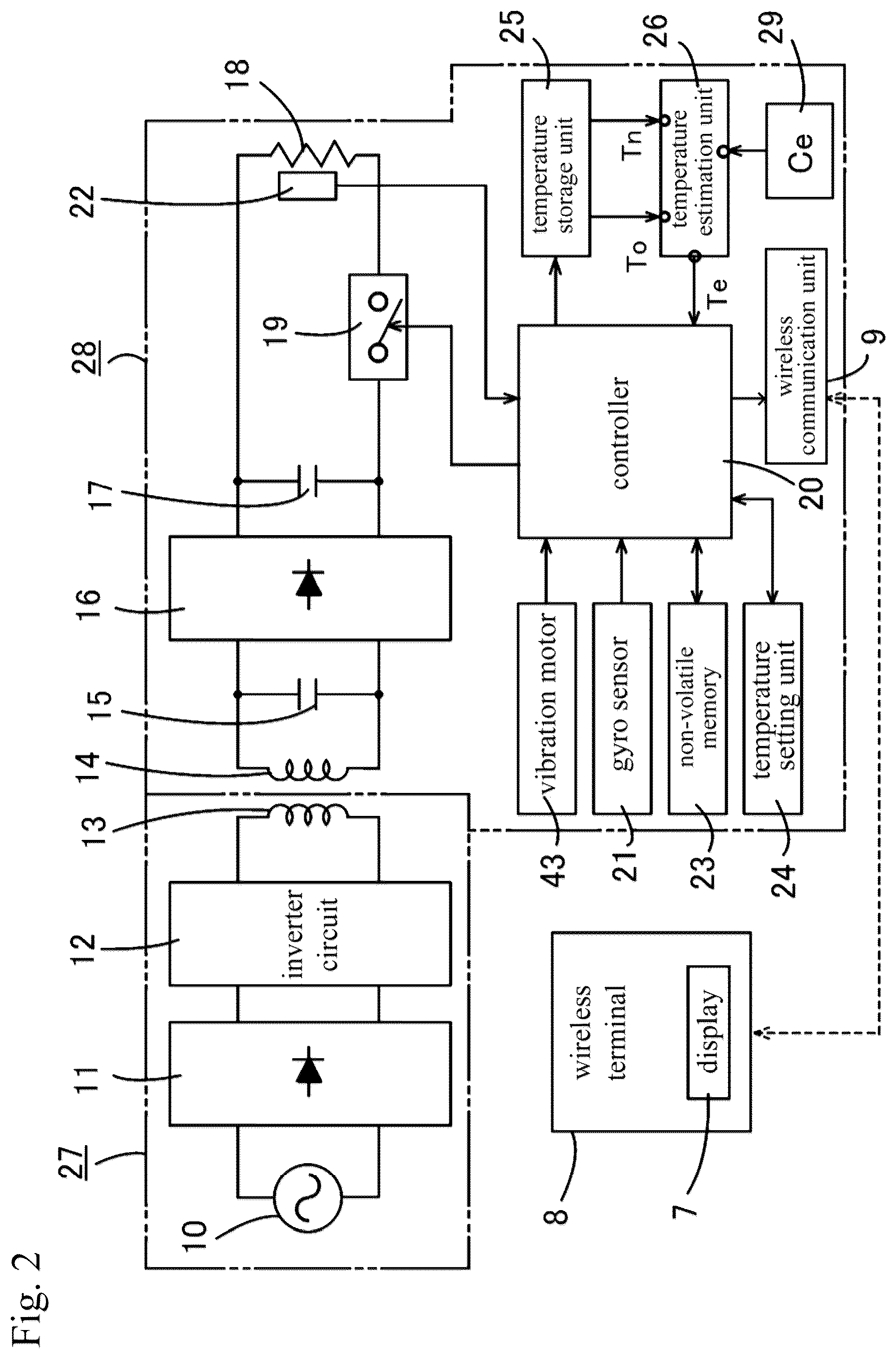 Patent US12306646 Figure 2 – Method of estimating temperature of content in electric pot and device thereof