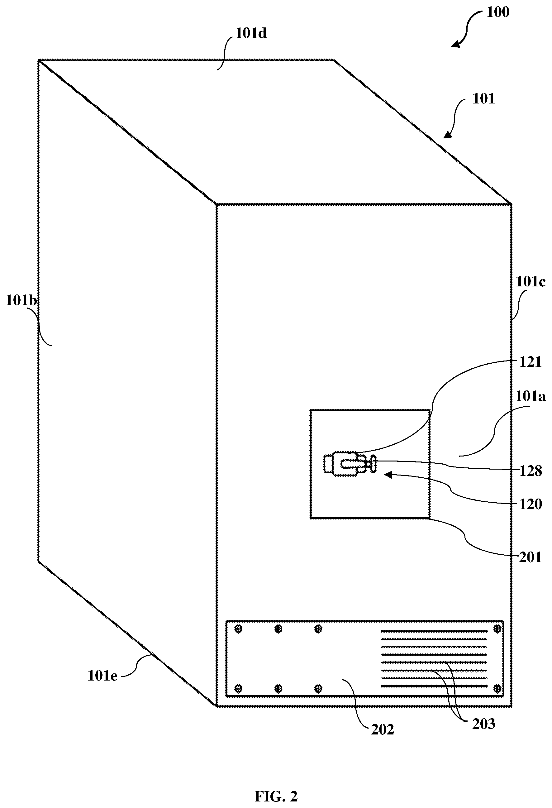 Patent US12306648 Figure 2 – Filtered water supply extension system for an external appliance