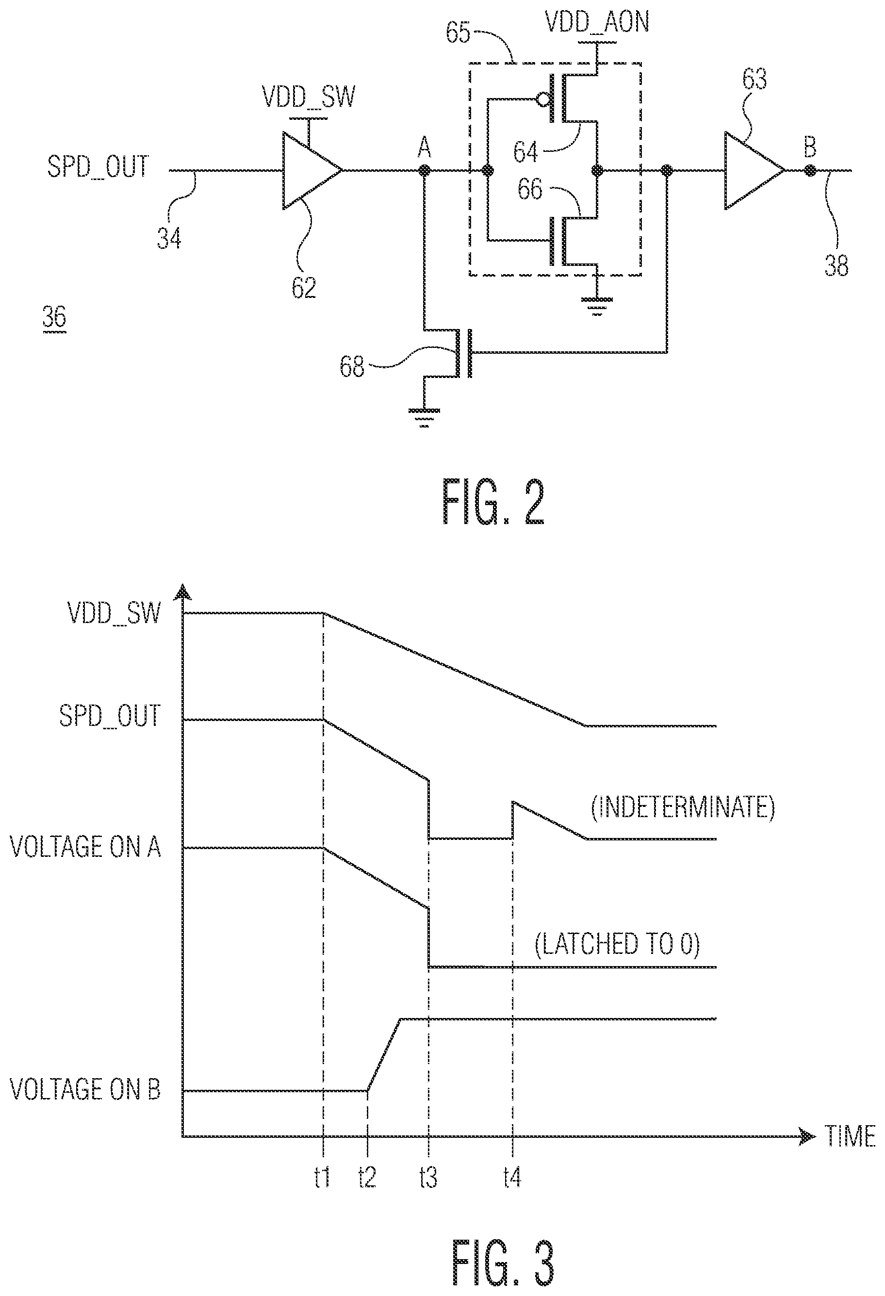Patent US12306652 Figure 2 – System on a chip (SoC) having a low power mode of operation