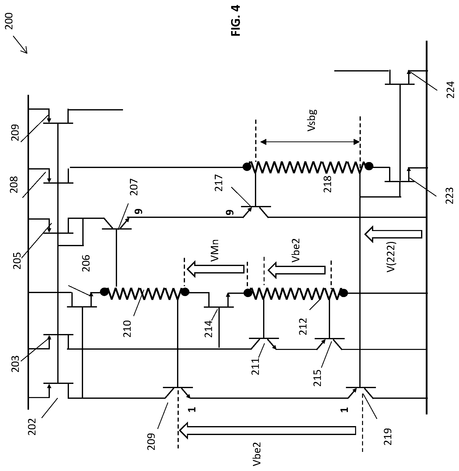Patent US12306654 Figure 3 – Current reference circuit