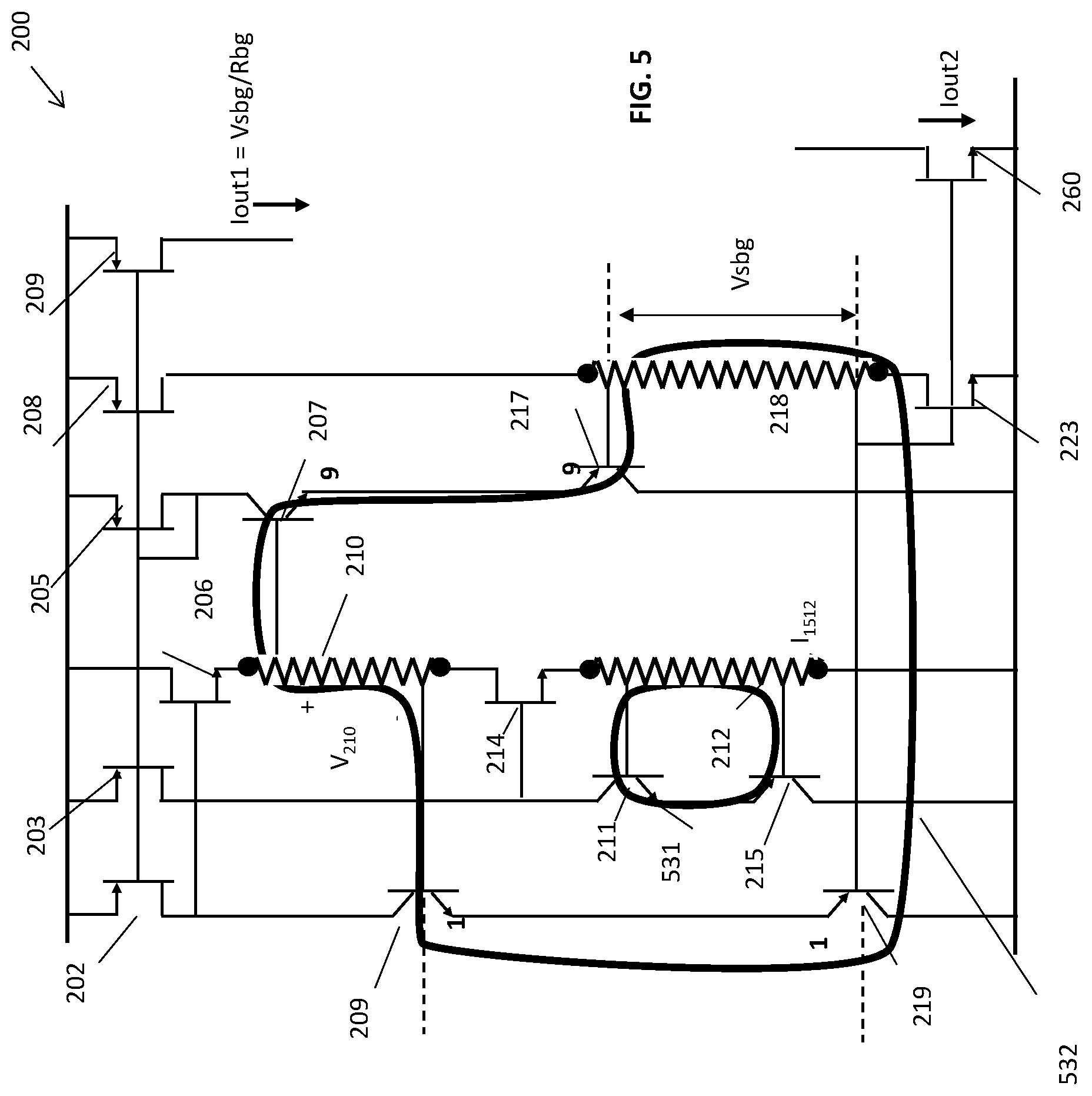 Patent US12306654 Figure 4 – Current reference circuit