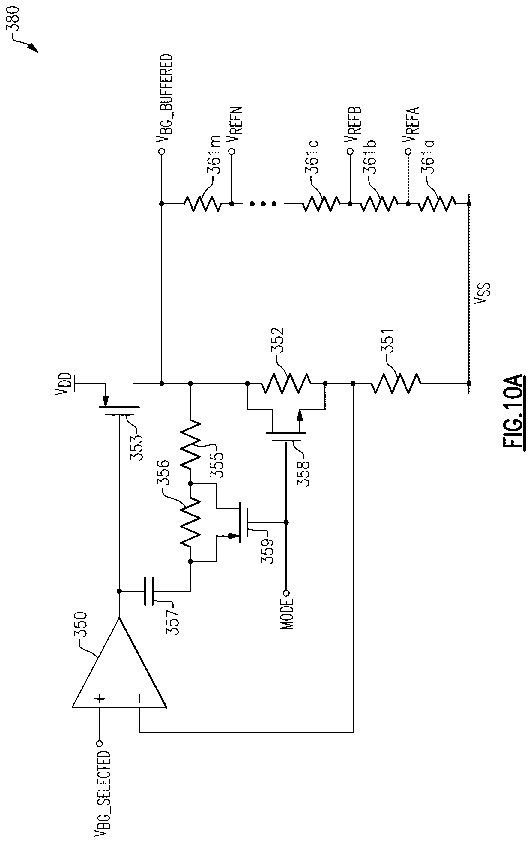 Patent US12306656 Figure 17 – Bandgap reference generation for multiple power supply domains