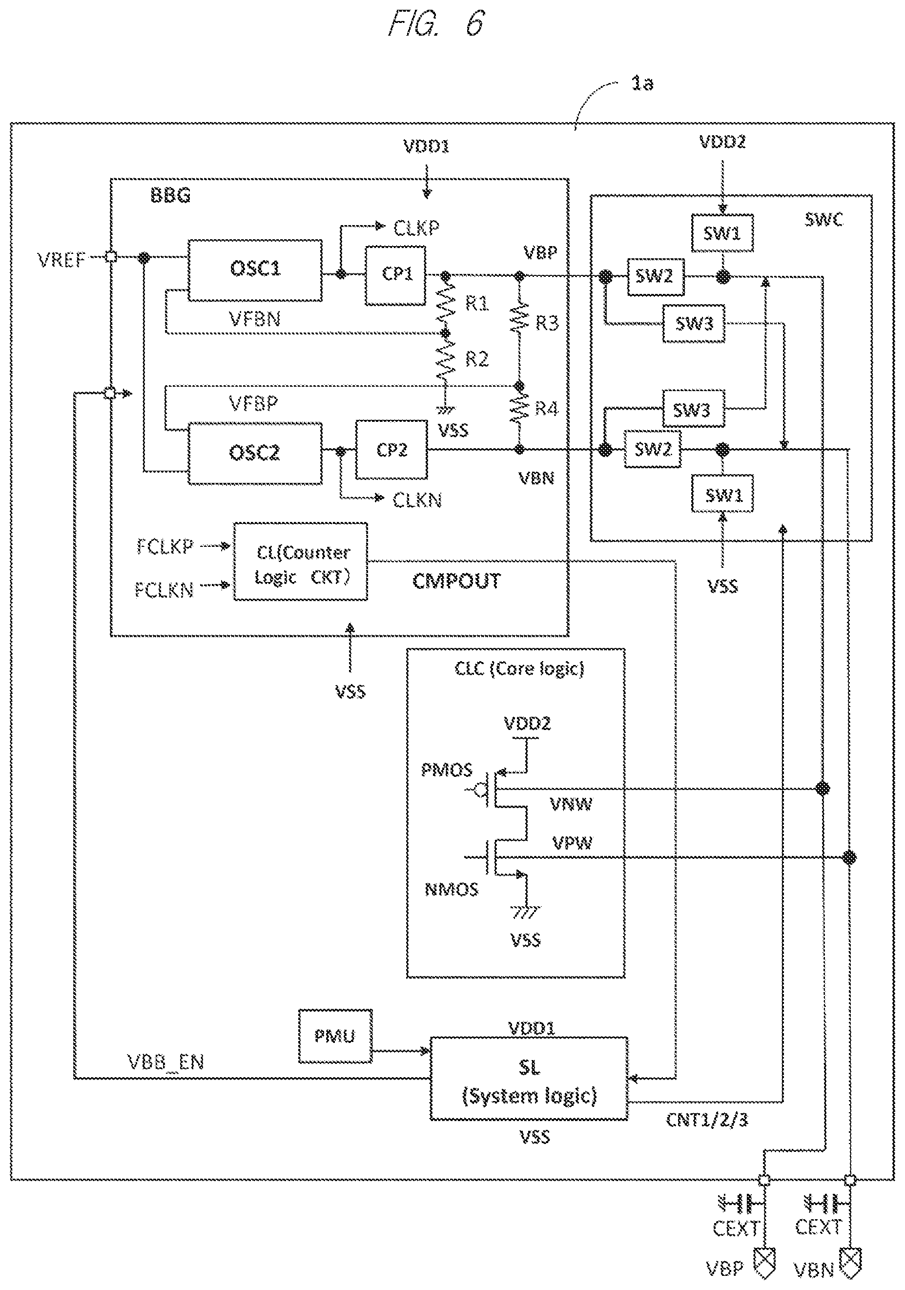 Patent US12306659 Figure 5 – Semiconductor device
