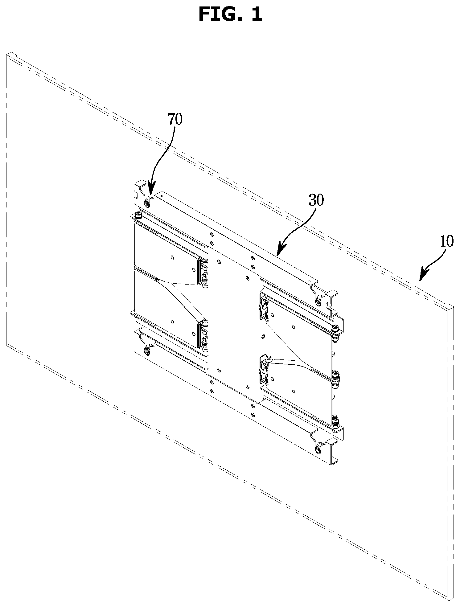 Patent US12306665 Figure 1 – Display apparatus