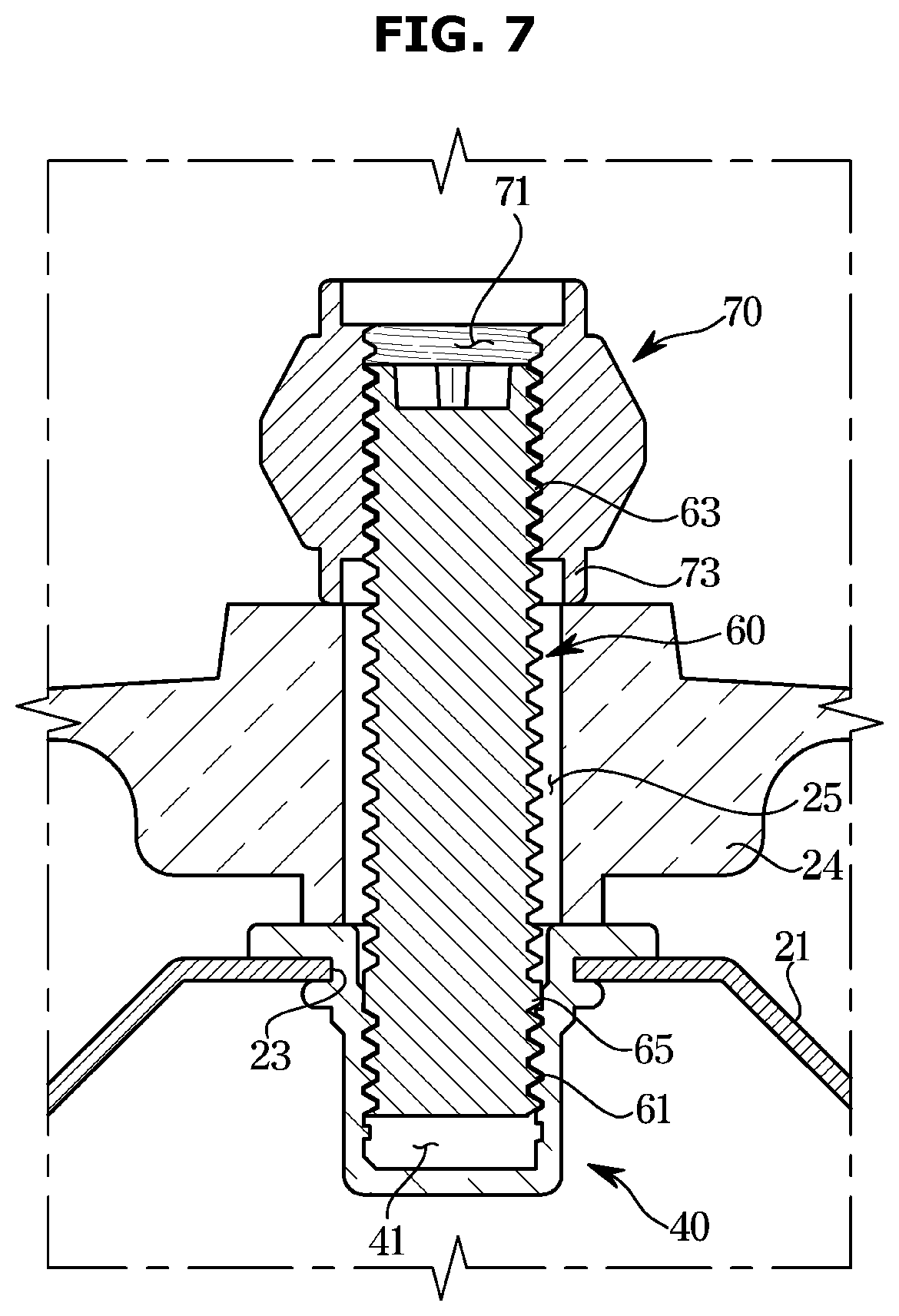 Patent US12306665 Figure 7 – Display apparatus