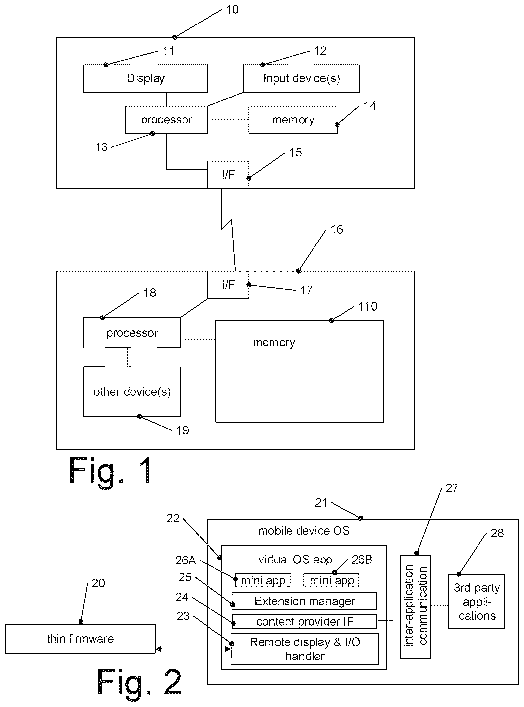 Patent US12306667 Figure 1 – System, method, computer program, mobile device and kit for operating a device with low computing power